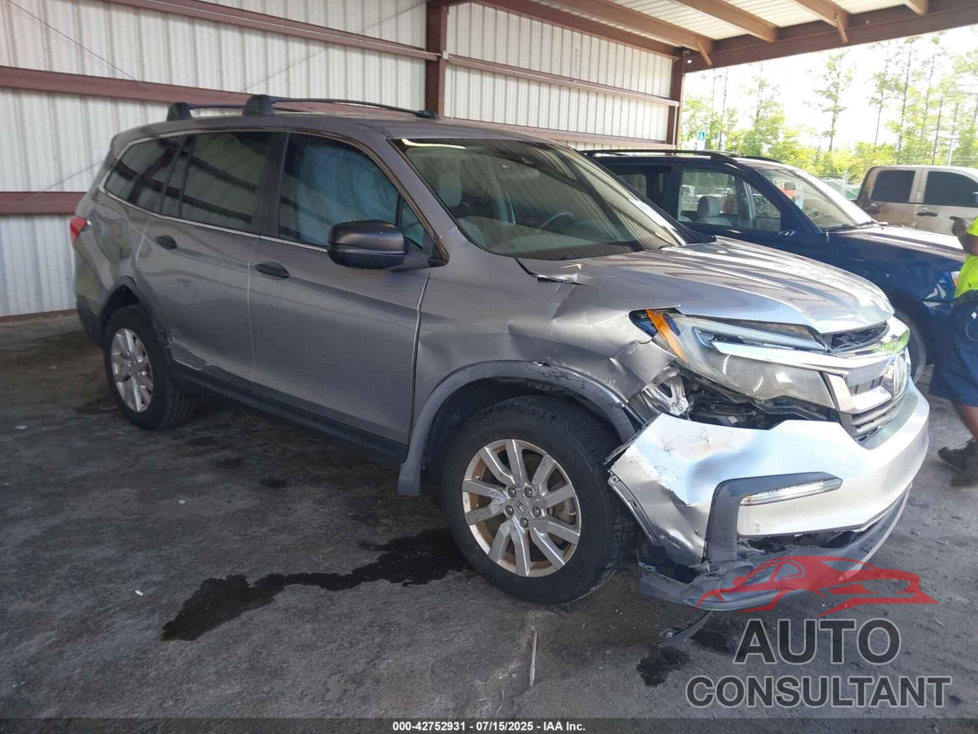 HONDA PILOT 2019 - 5FNYF5H1XKB024760