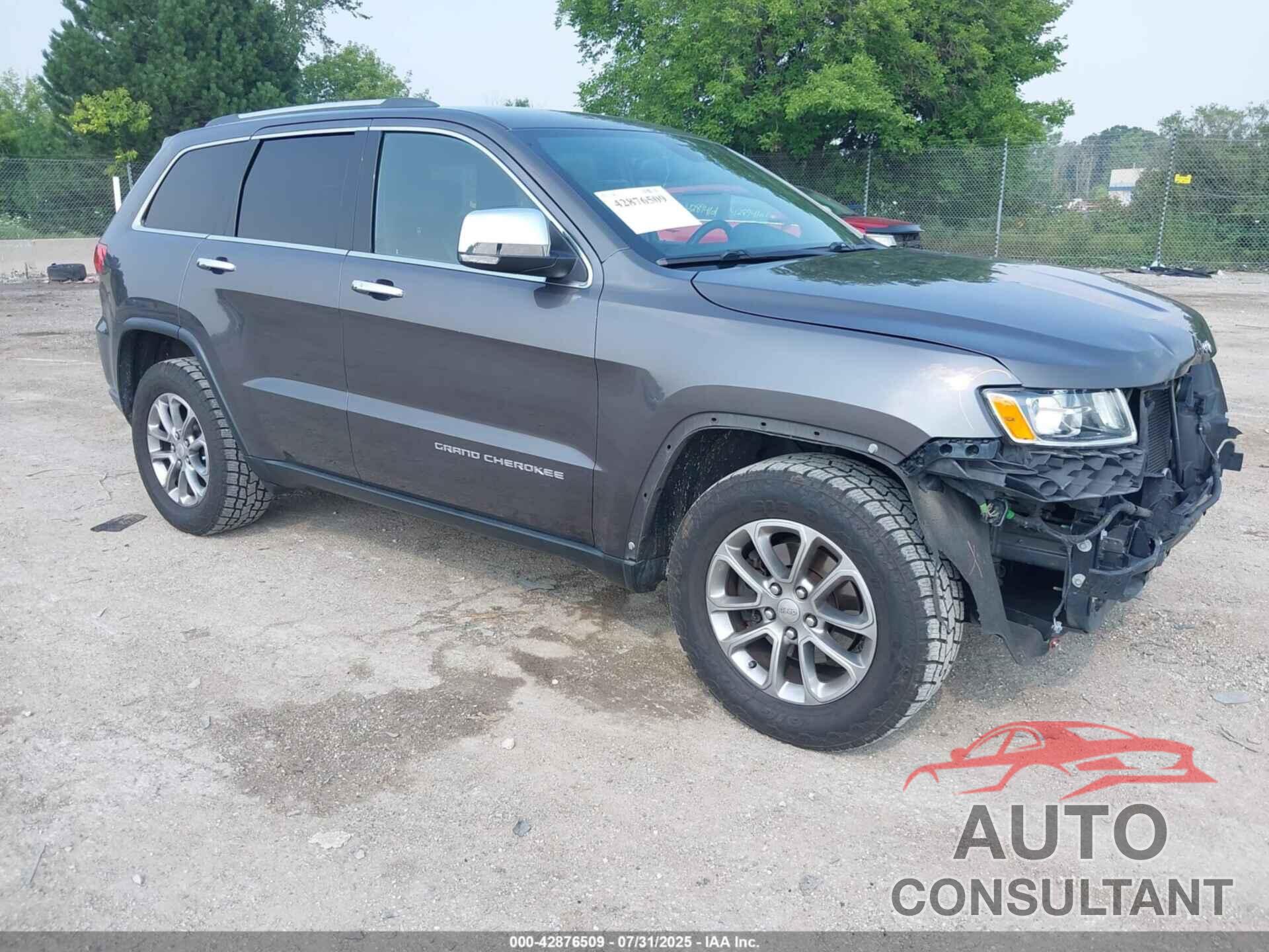 JEEP GRAND CHEROKEE 2015 - 1C4RJFBG2FC716276