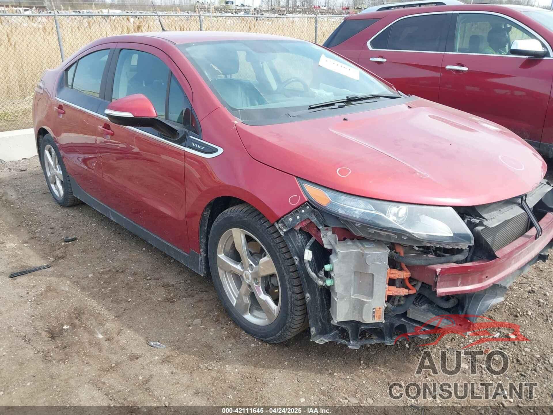 CHEVROLET VOLT 2013 - 1G1RB6E41DU112796