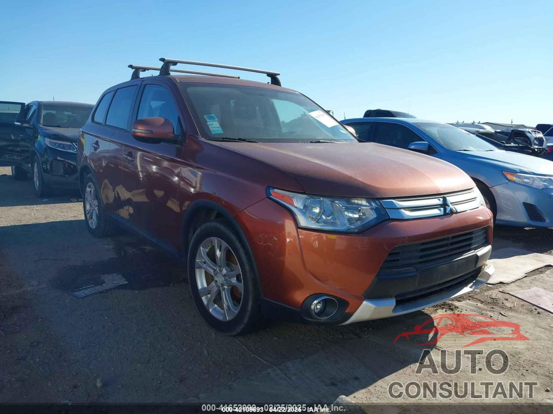 MITSUBISHI OUTLANDER 2015 - JA4AD3A32FZ001653