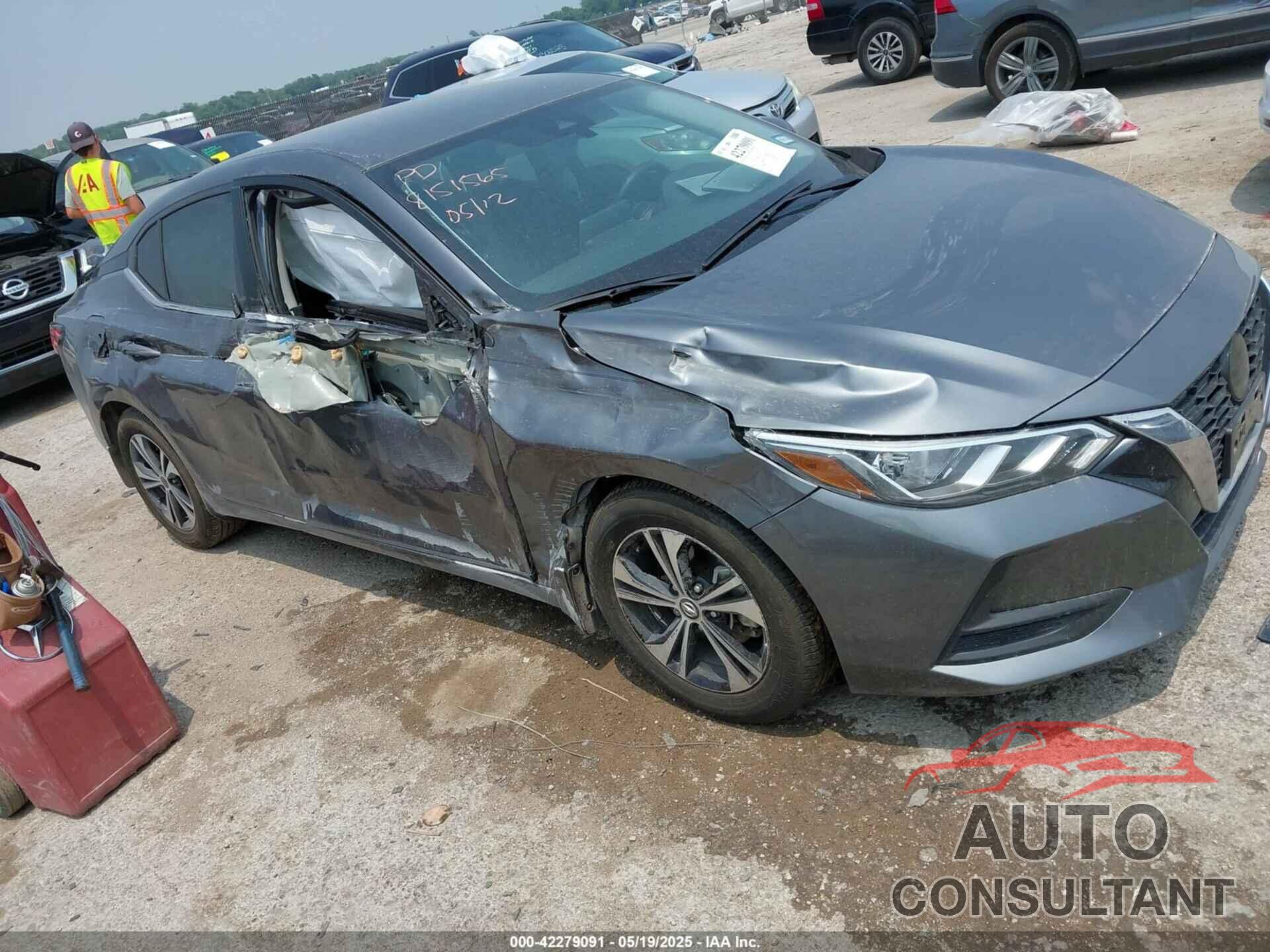 NISSAN SENTRA 2022 - 3N1AB8CV7NY302115