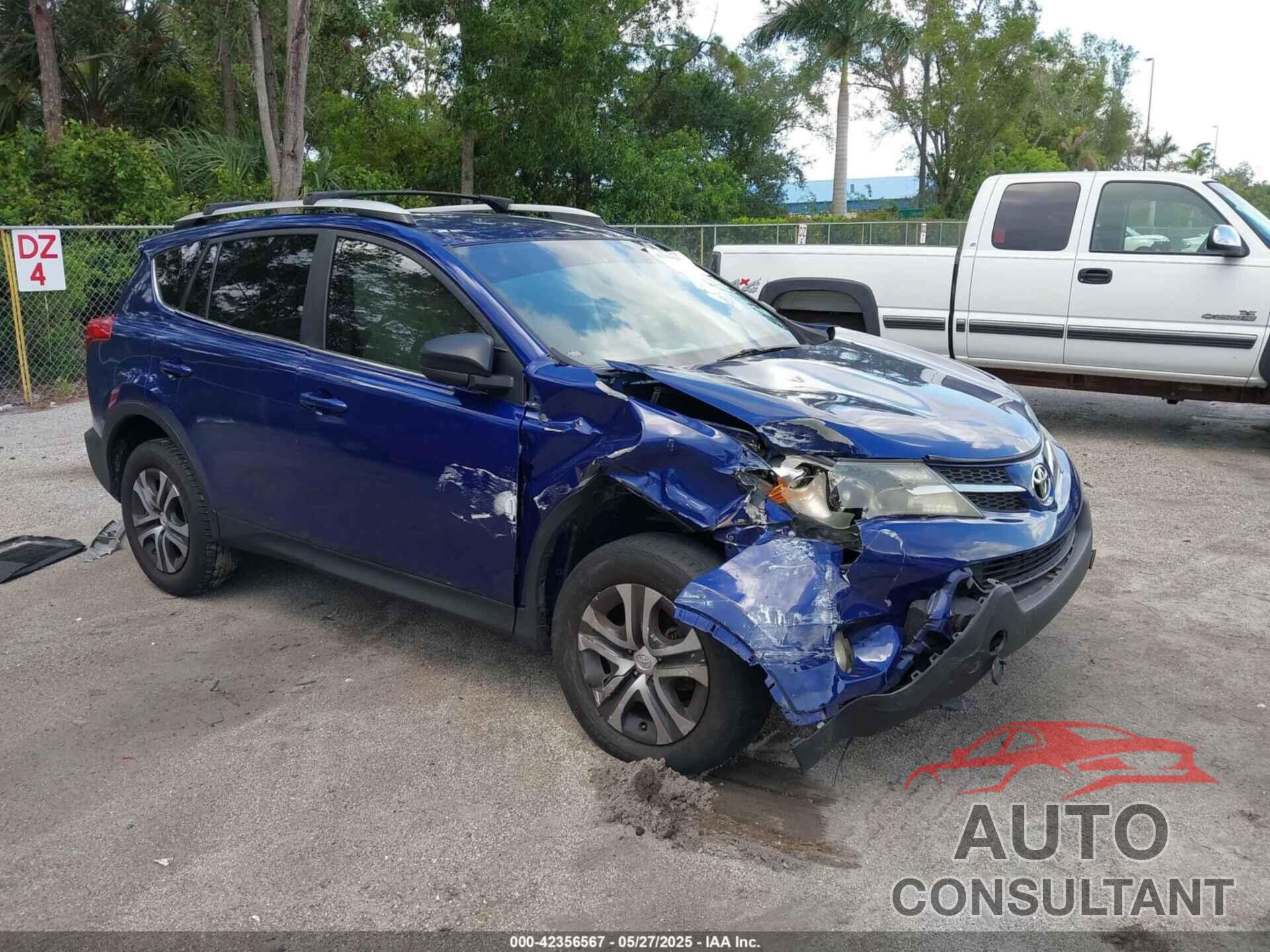 TOYOTA RAV4 2015 - 2T3ZFREV2FW167155