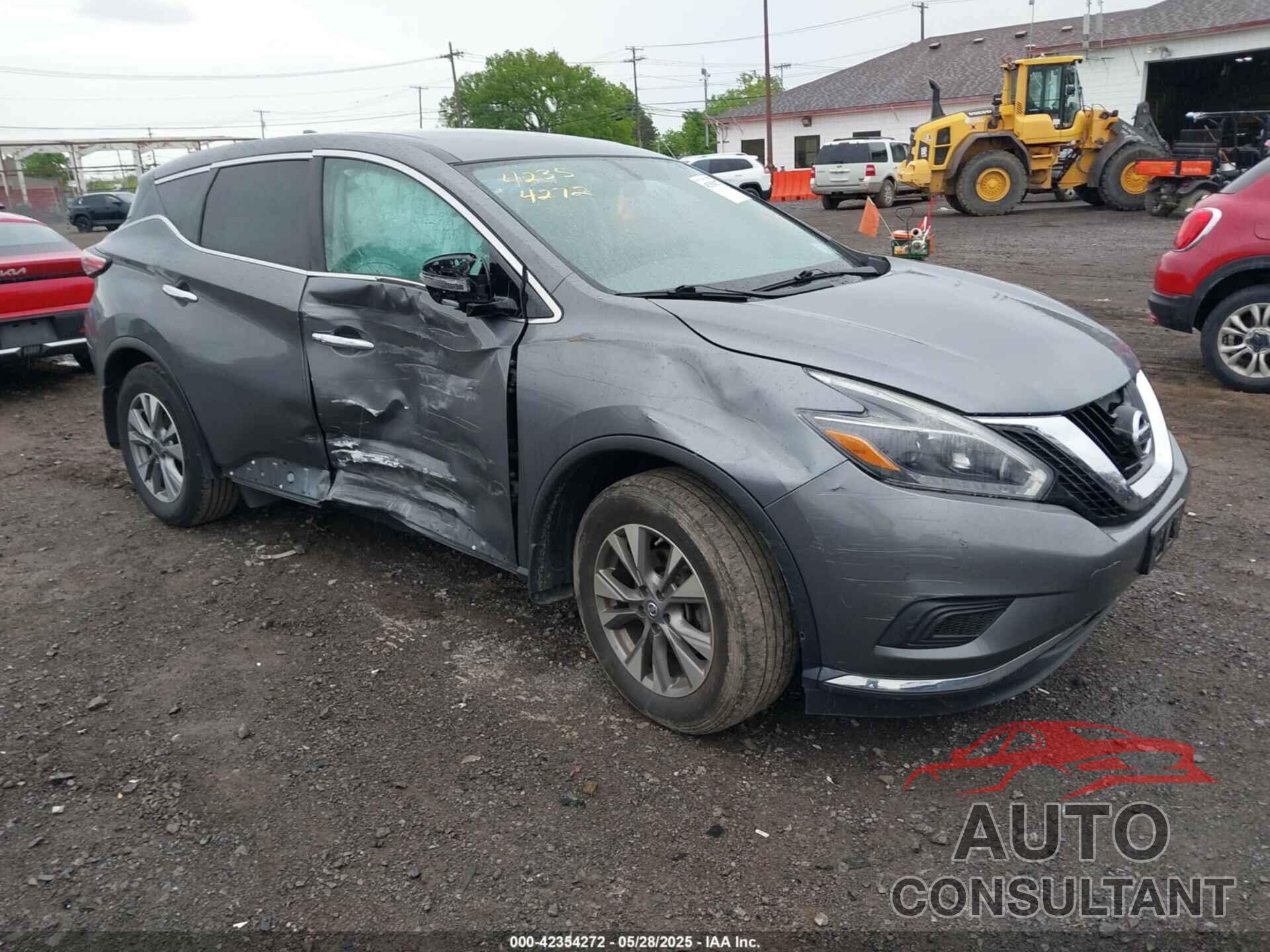 NISSAN MURANO 2018 - 5N1AZ2MH3JN159200