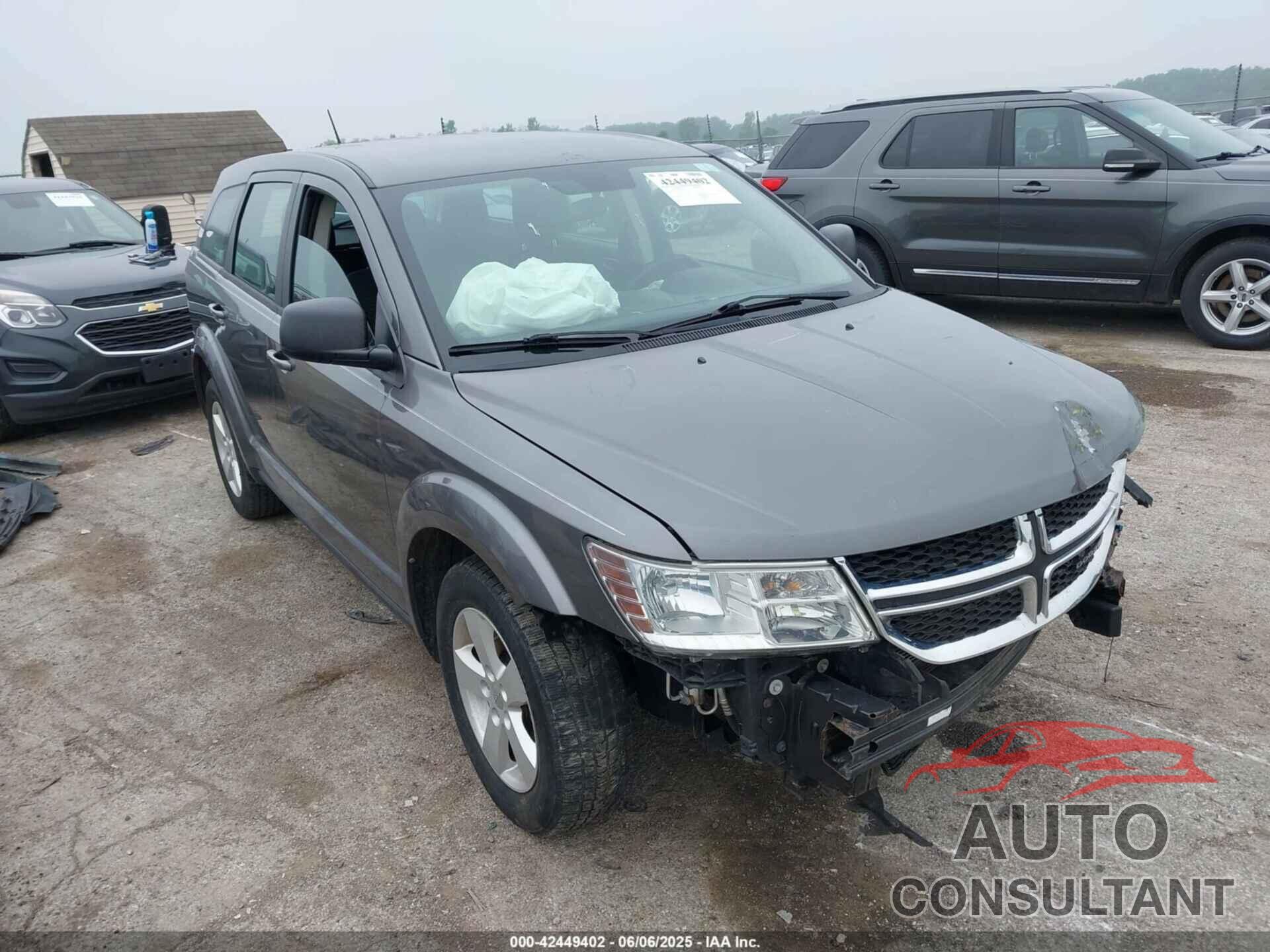 DODGE JOURNEY 2013 - 3C4PDCAB2DT645973