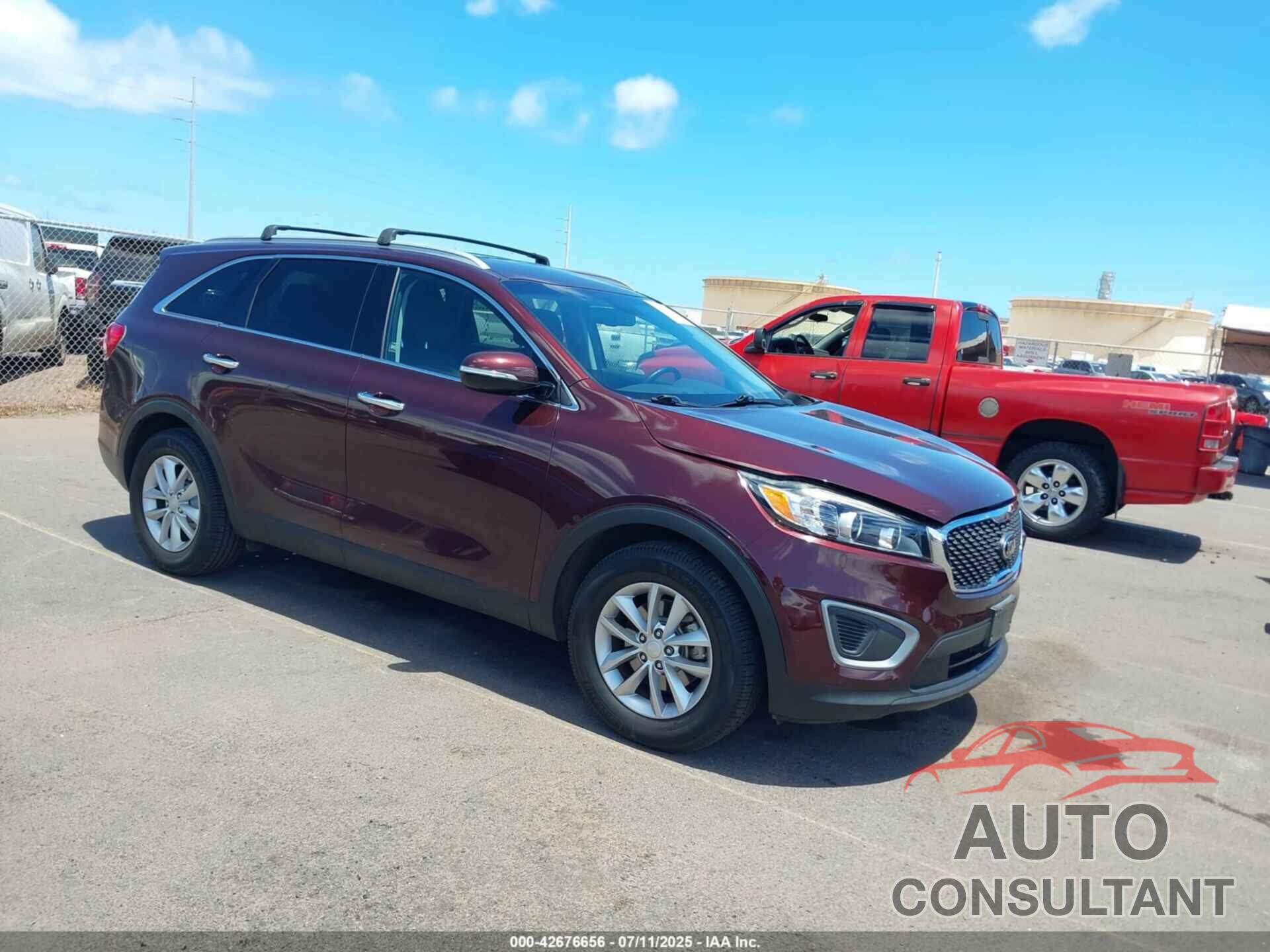 KIA SORENTO 2016 - 5XYPG4A39GG123780