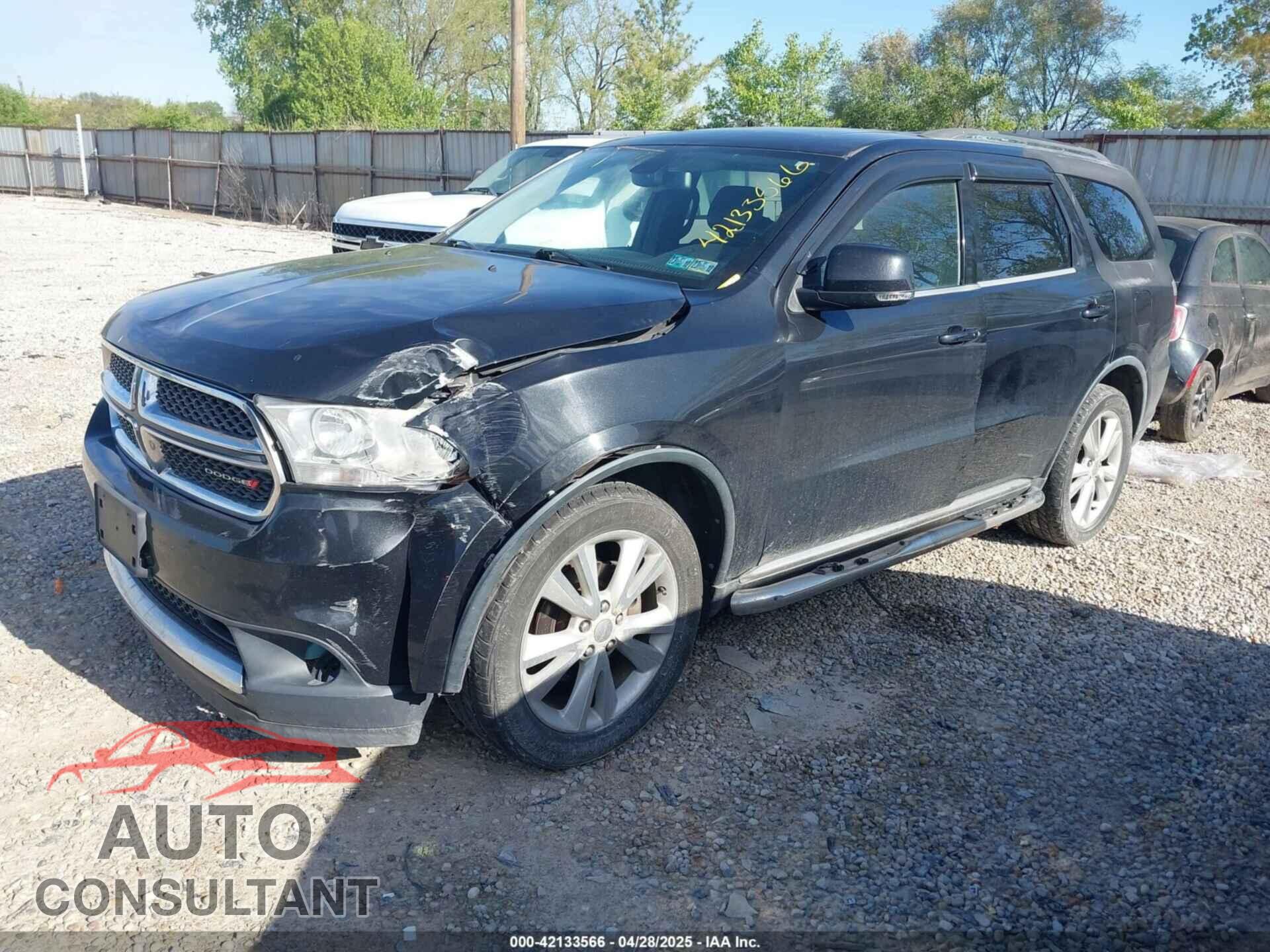 DODGE DURANGO 2012 - 1C4RDJDG7CC309153