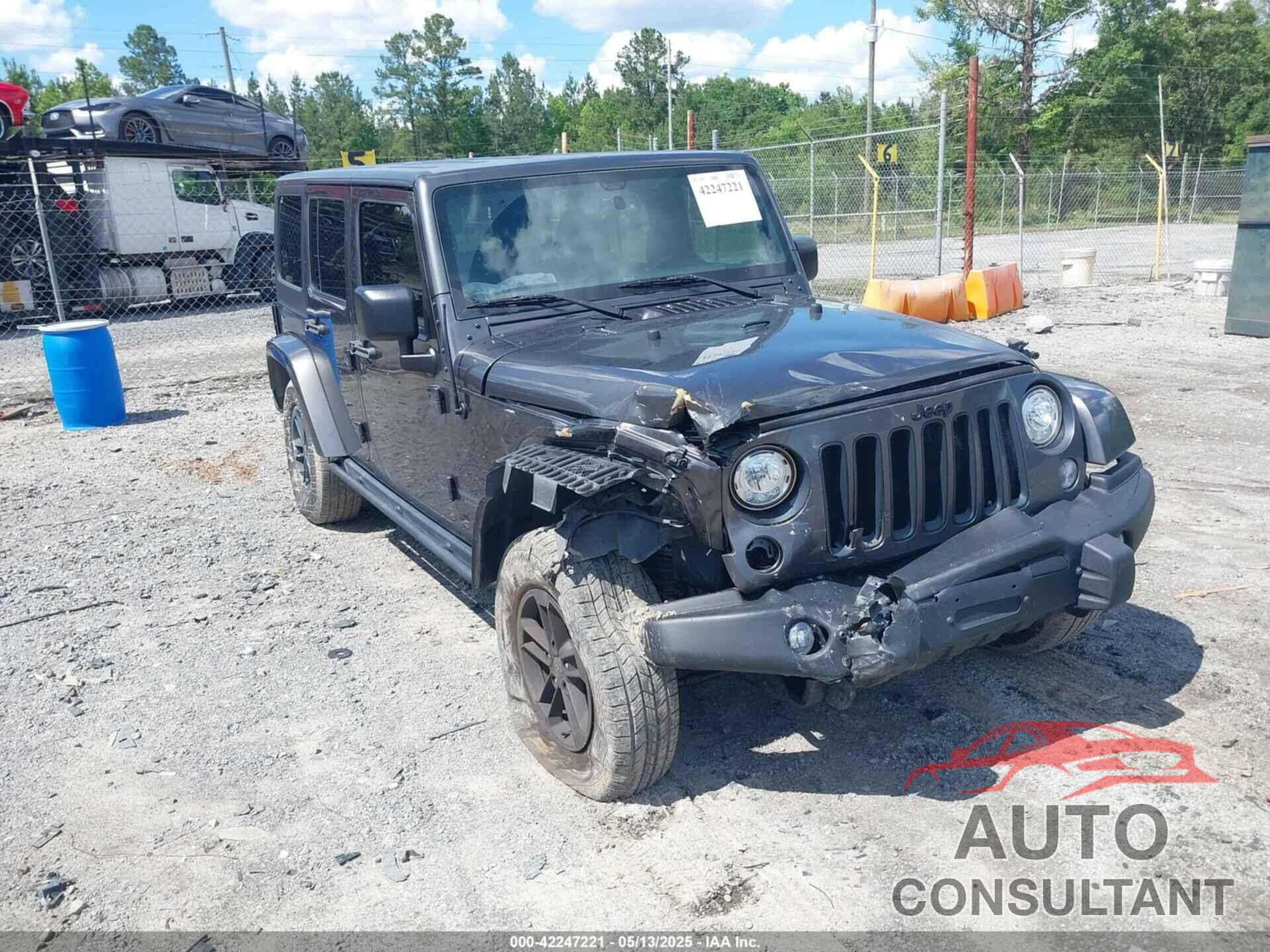 JEEP WRANGLER UNLIMITED 2017 - 1C4BJWEG4HL605213