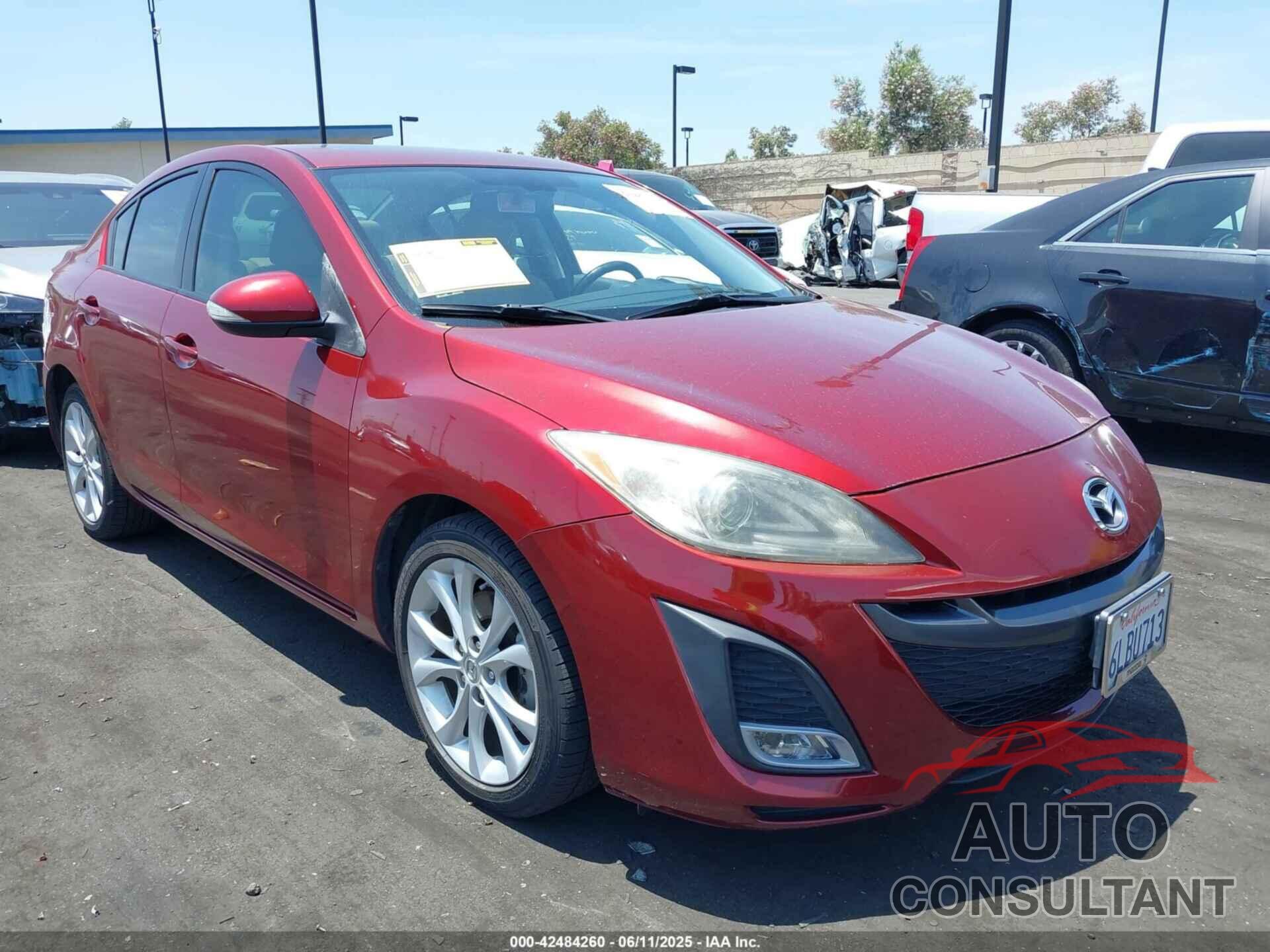 MAZDA MAZDA3 2010 - JM1BL1S66A1216664