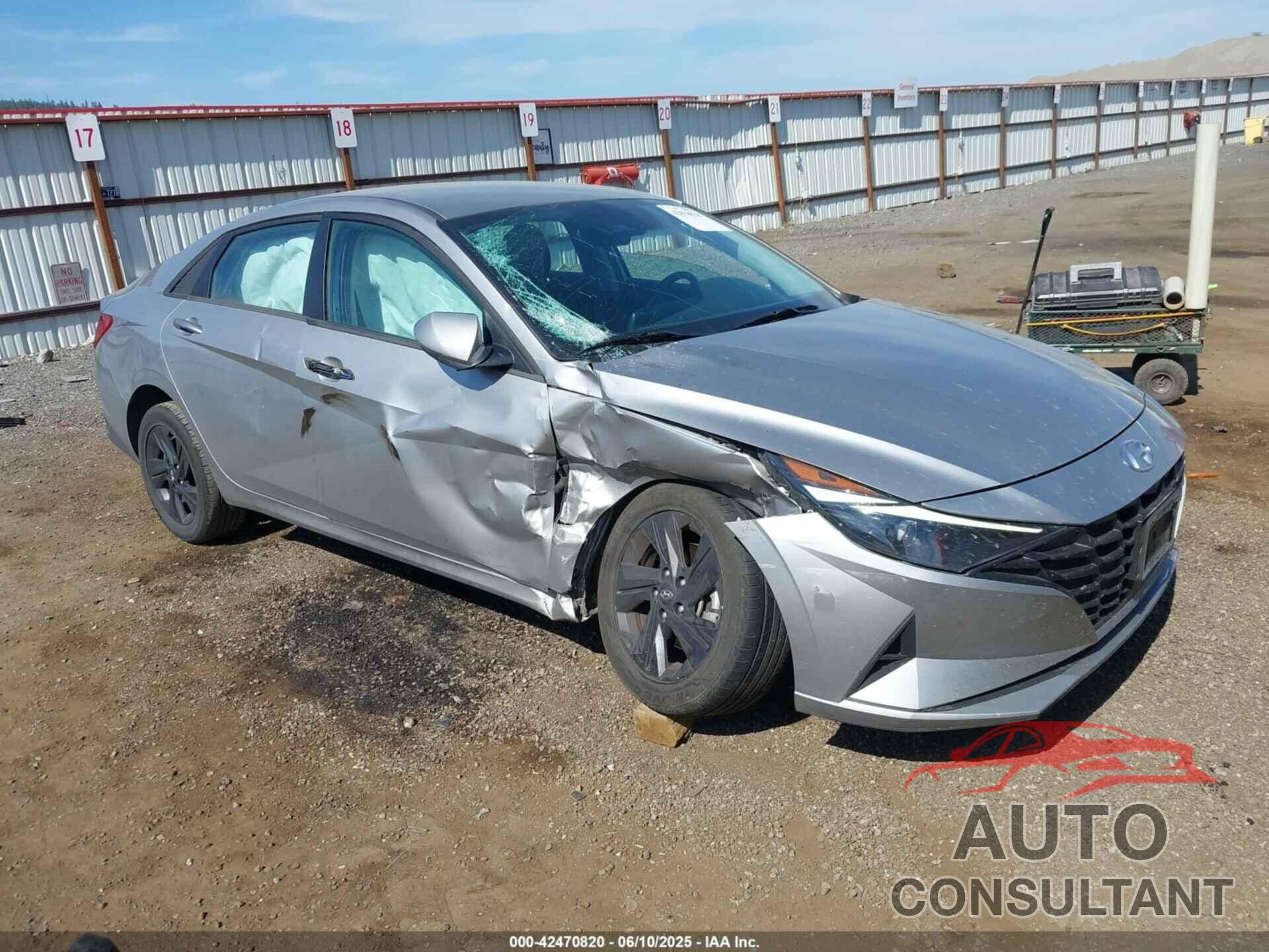 HYUNDAI ELANTRA 2022 - 5NPLS4AG0NH054127