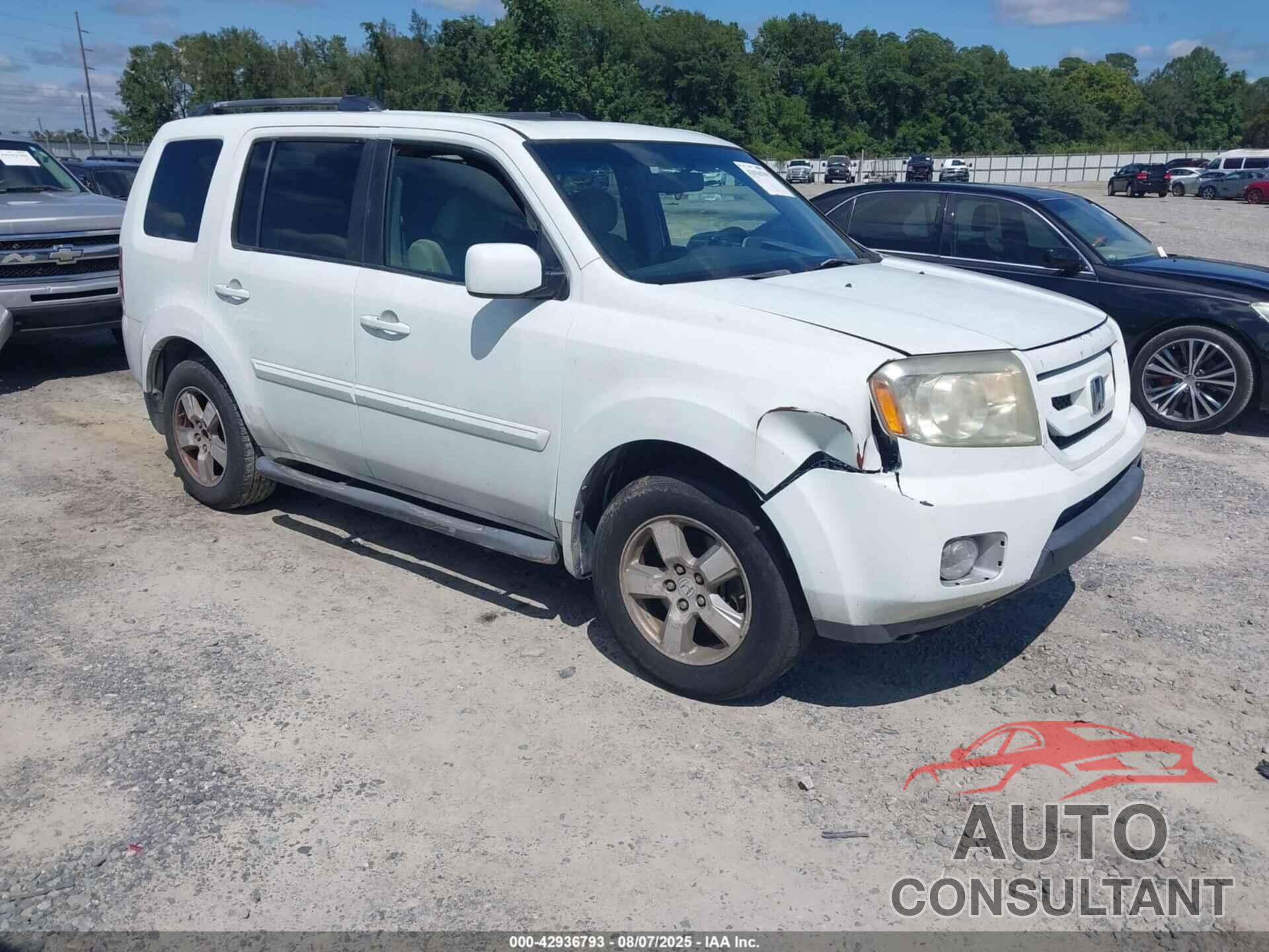 HONDA PILOT 2009 - 5FNYF38559B023369