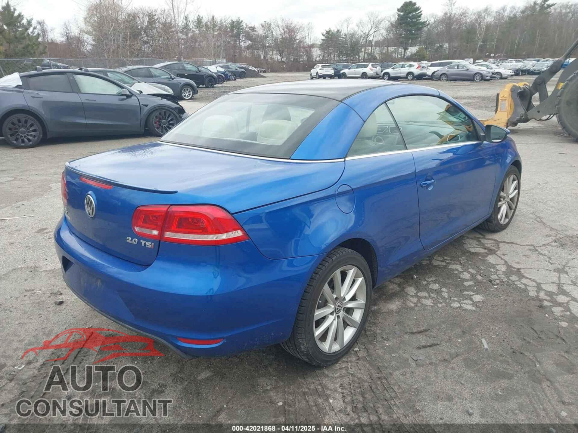 VOLKSWAGEN EOS 2012 - WVWBW7AHXCV017349