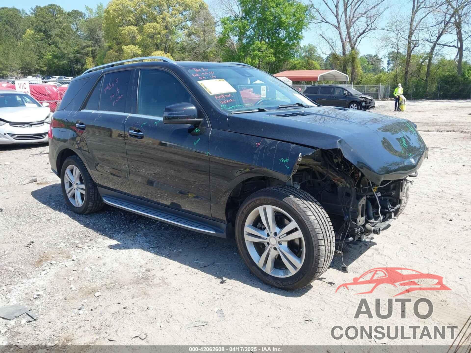 MERCEDES-BENZ ML 350 2014 - 4JGDA5JB7EA387106
