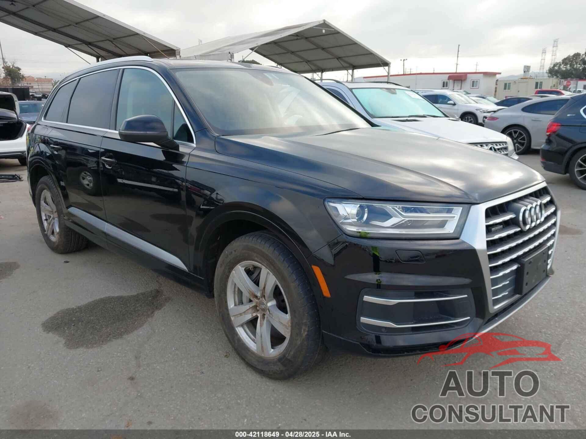 AUDI Q7 2019 - WA1AHAF73KD022295