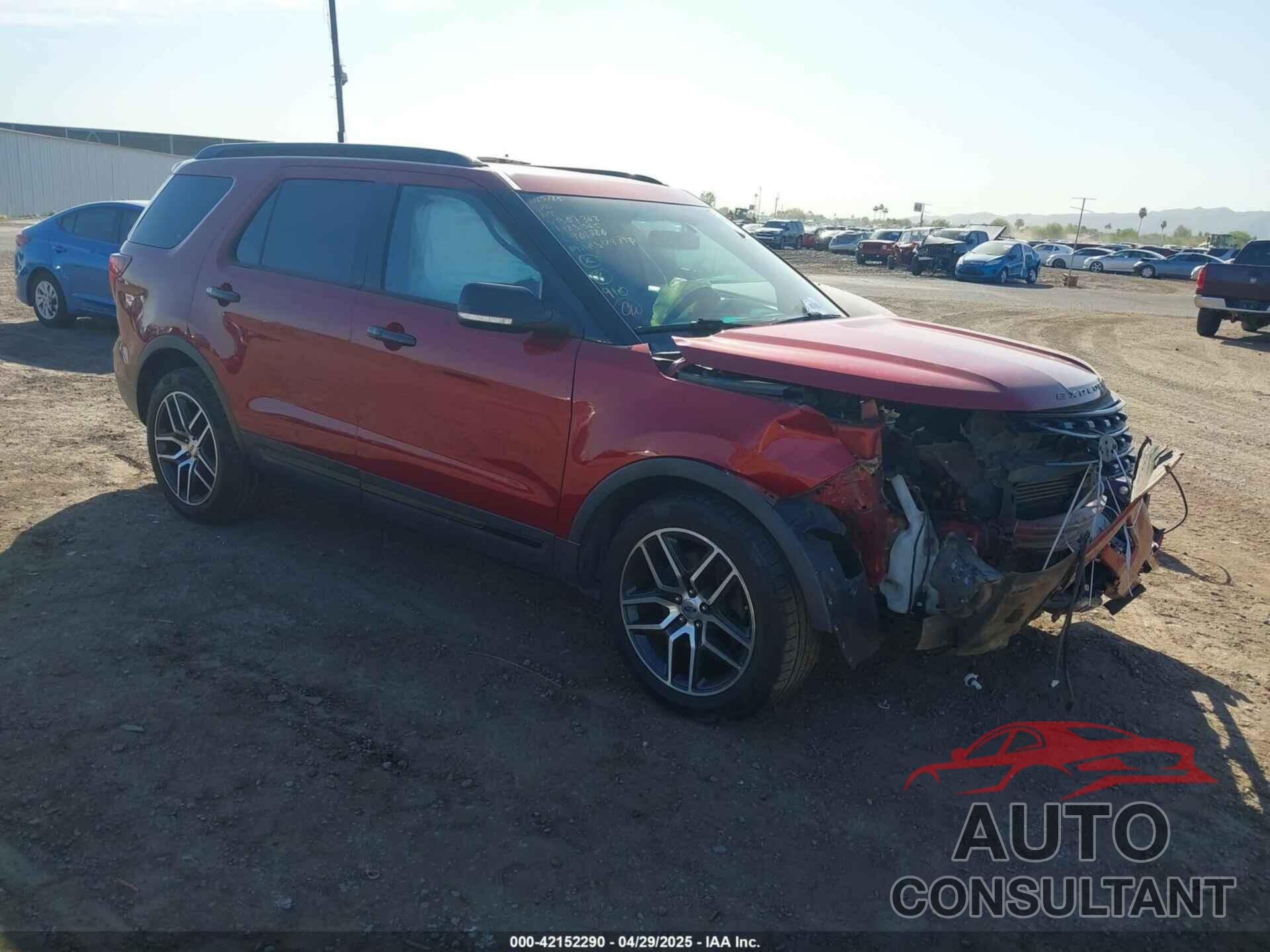 FORD EXPLORER 2017 - 1FM5K8GT2HGB07368