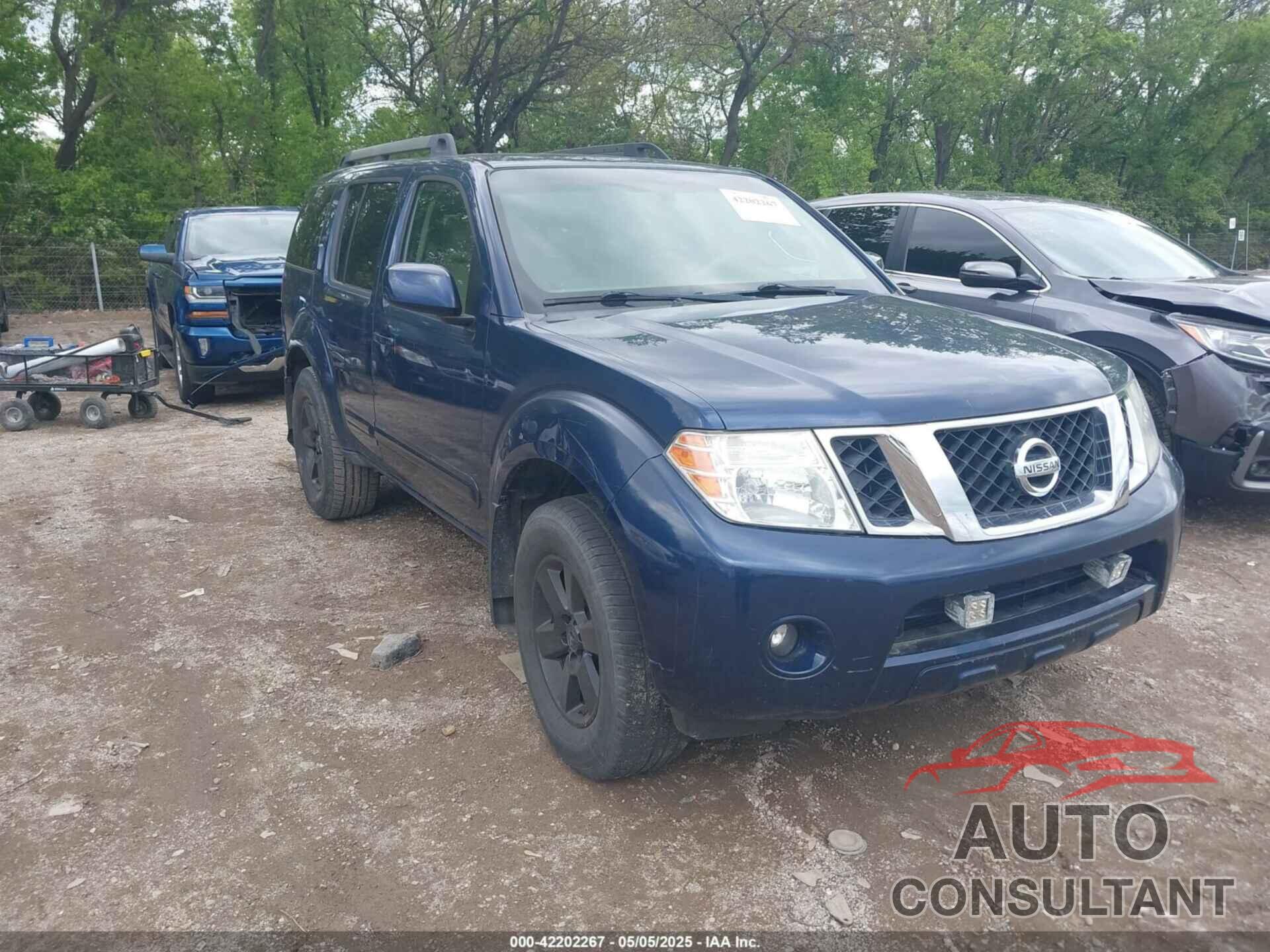 NISSAN PATHFINDER 2012 - 5N1AR1NB3CC625517