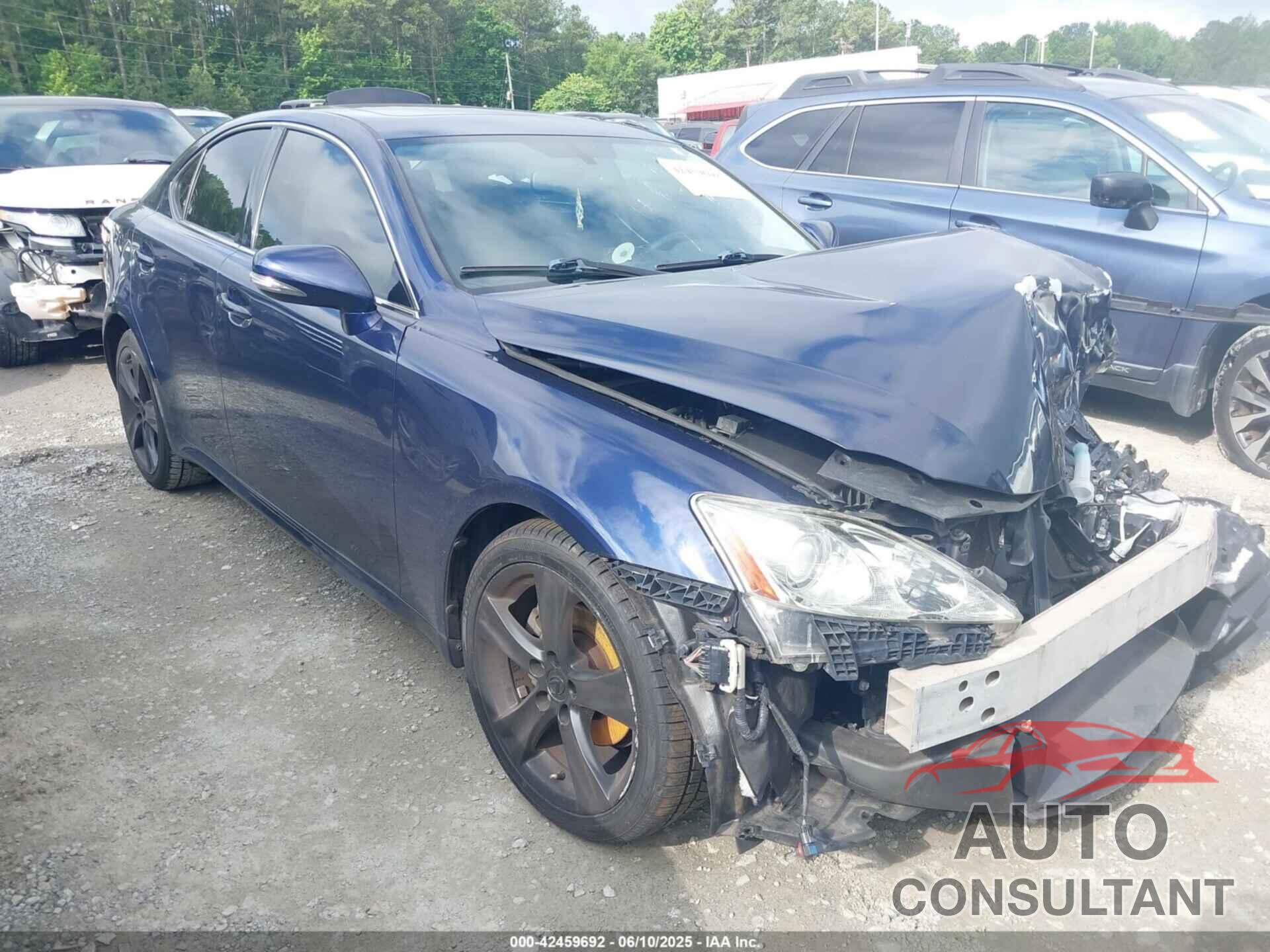 LEXUS IS 250 2012 - JTHBF5C24C5165444