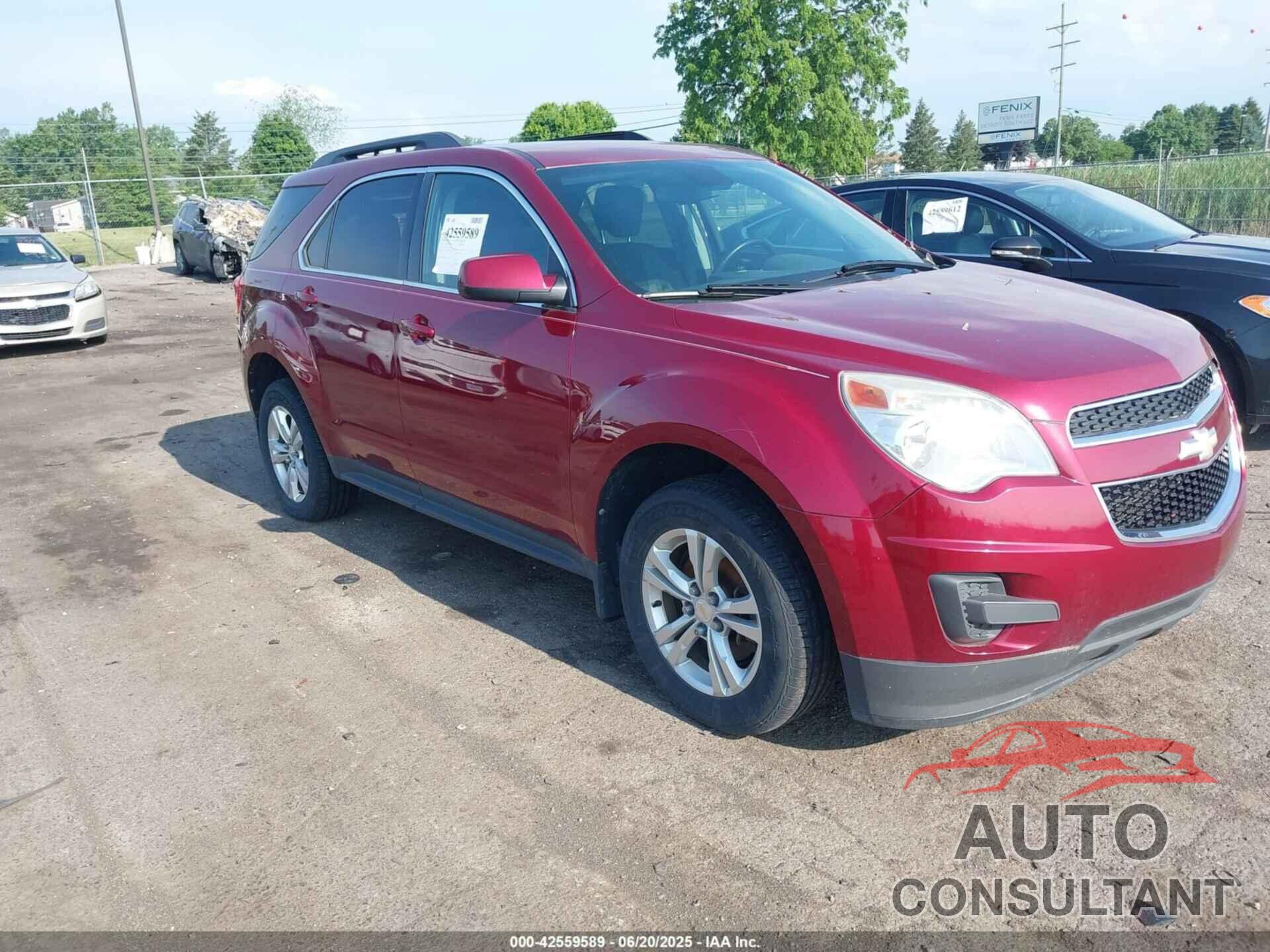 CHEVROLET EQUINOX 2012 - 2GNALDEK1C6236382