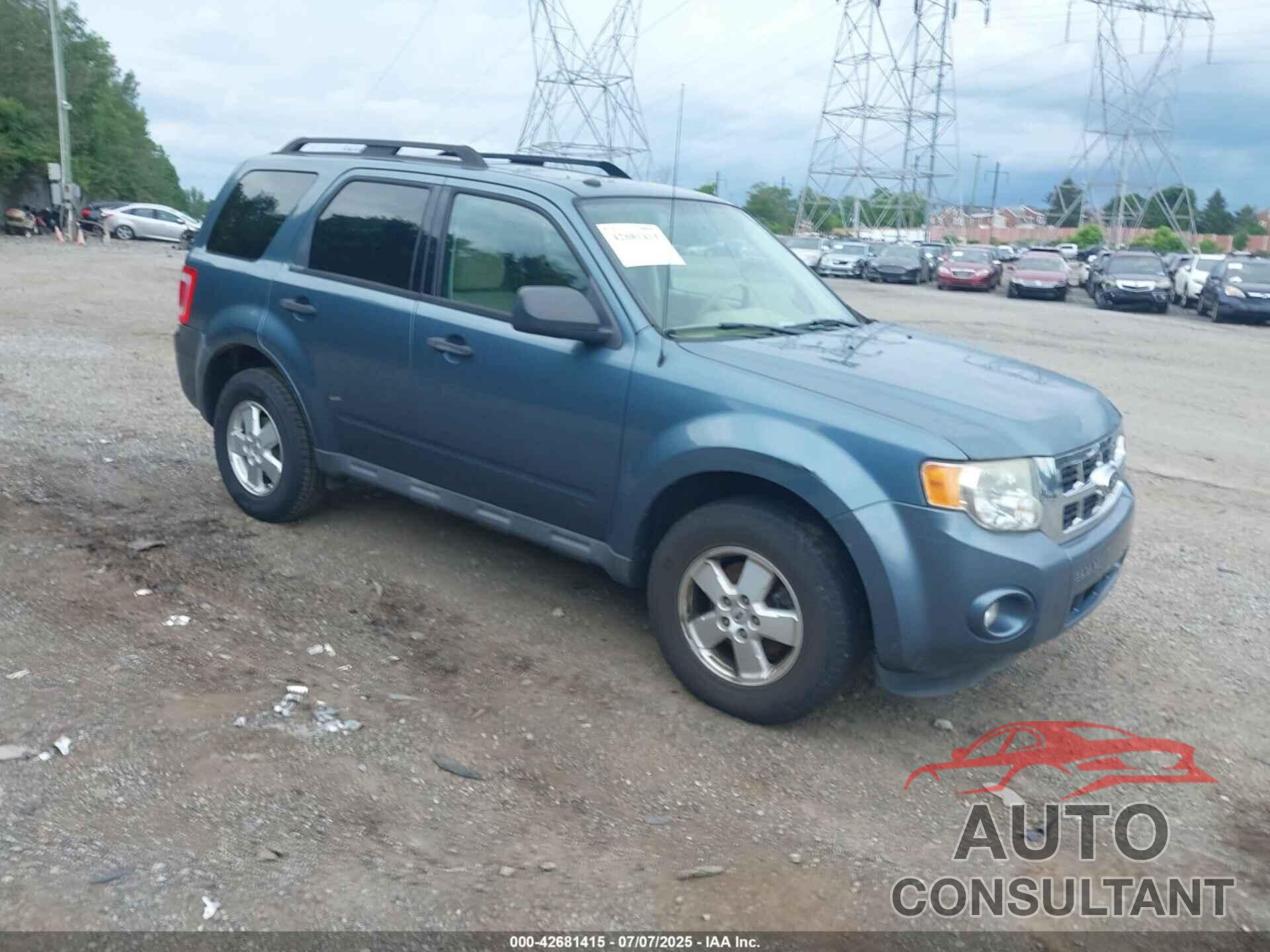 FORD ESCAPE 2011 - 1FMLU9DG6BKB43521