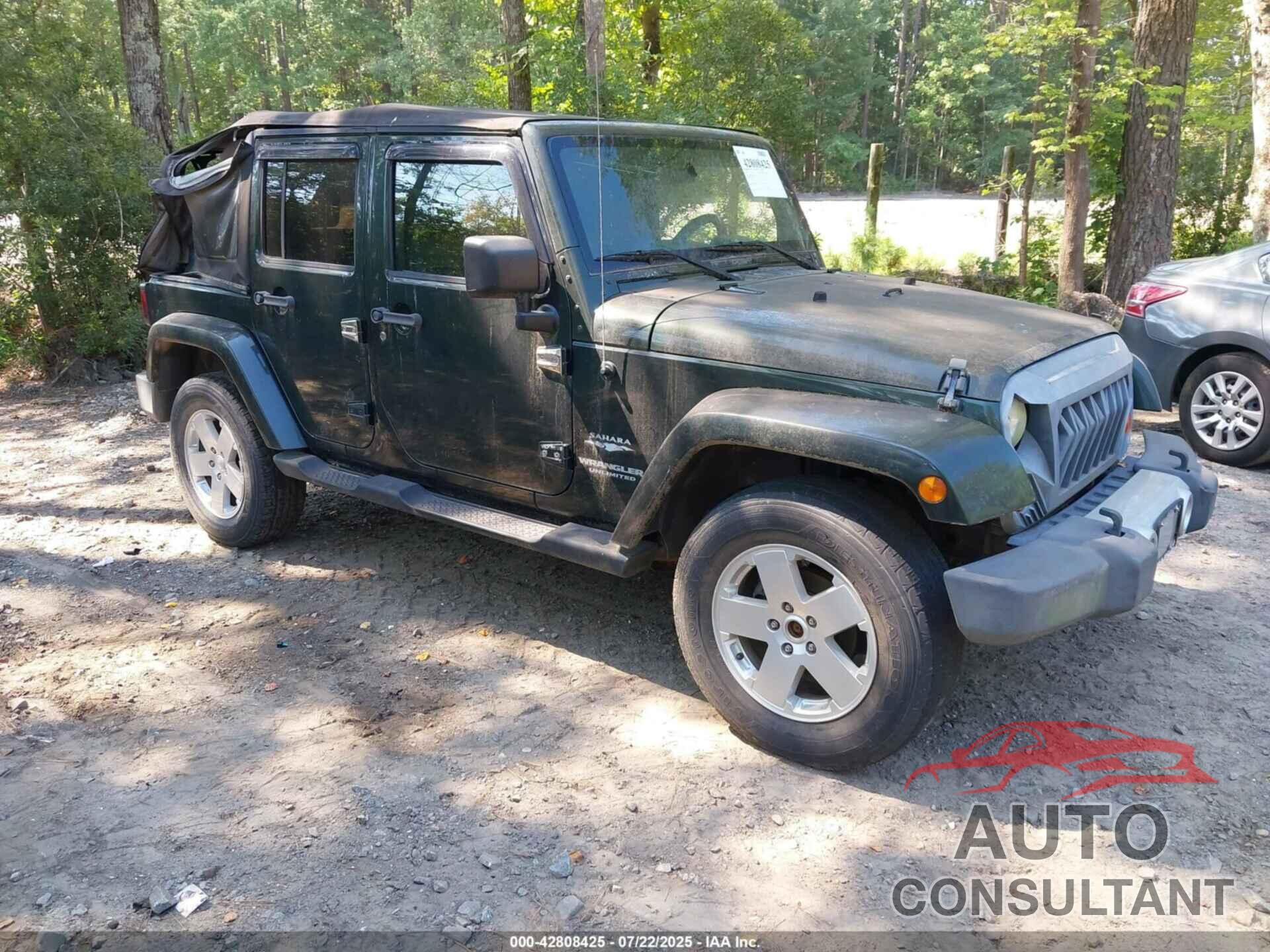 JEEP WRANGLER UNLIMITED 2010 - 1J4BA5H17AL187277