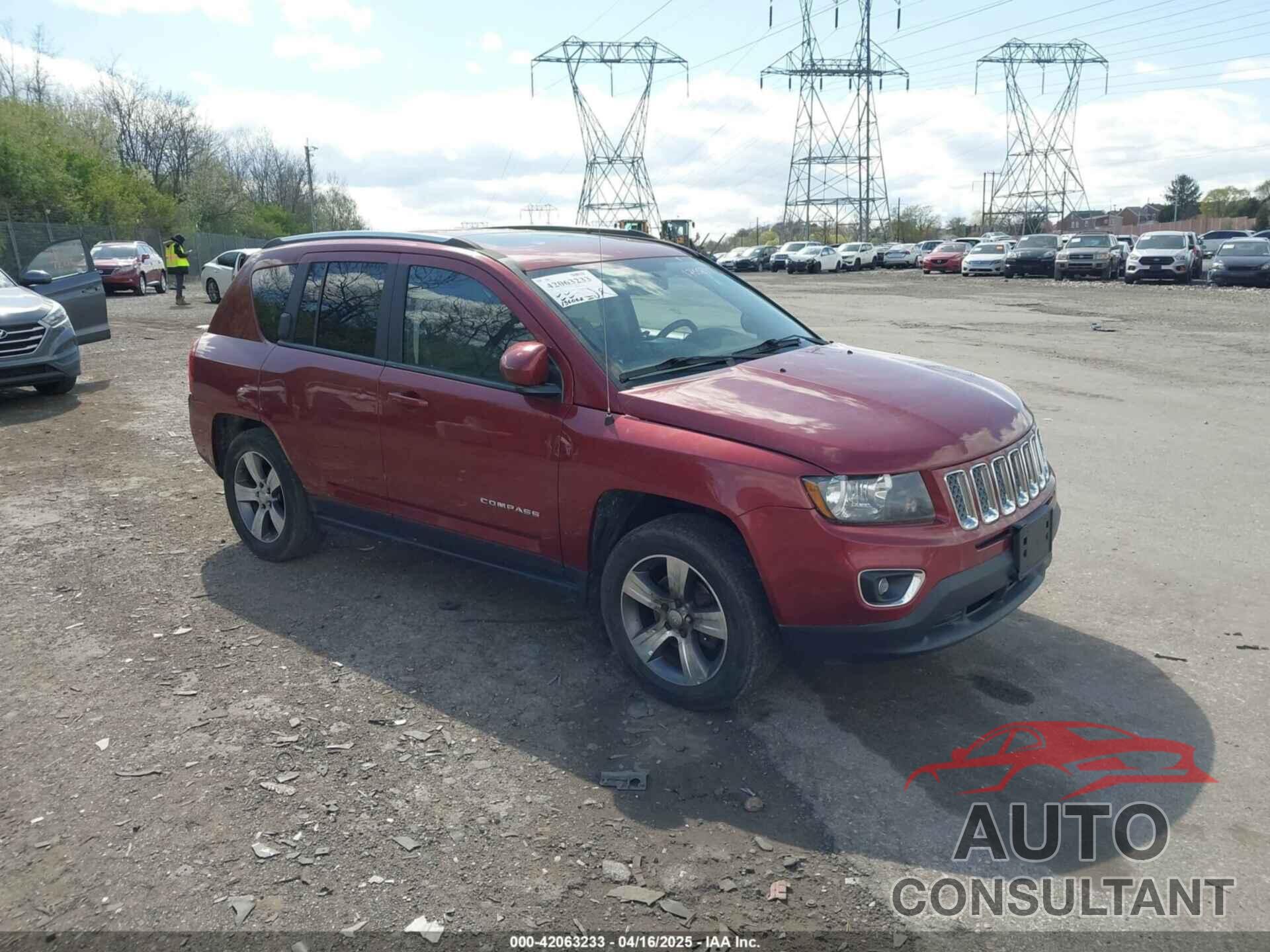 JEEP COMPASS 2017 - 1C4NJDEB2HD175584