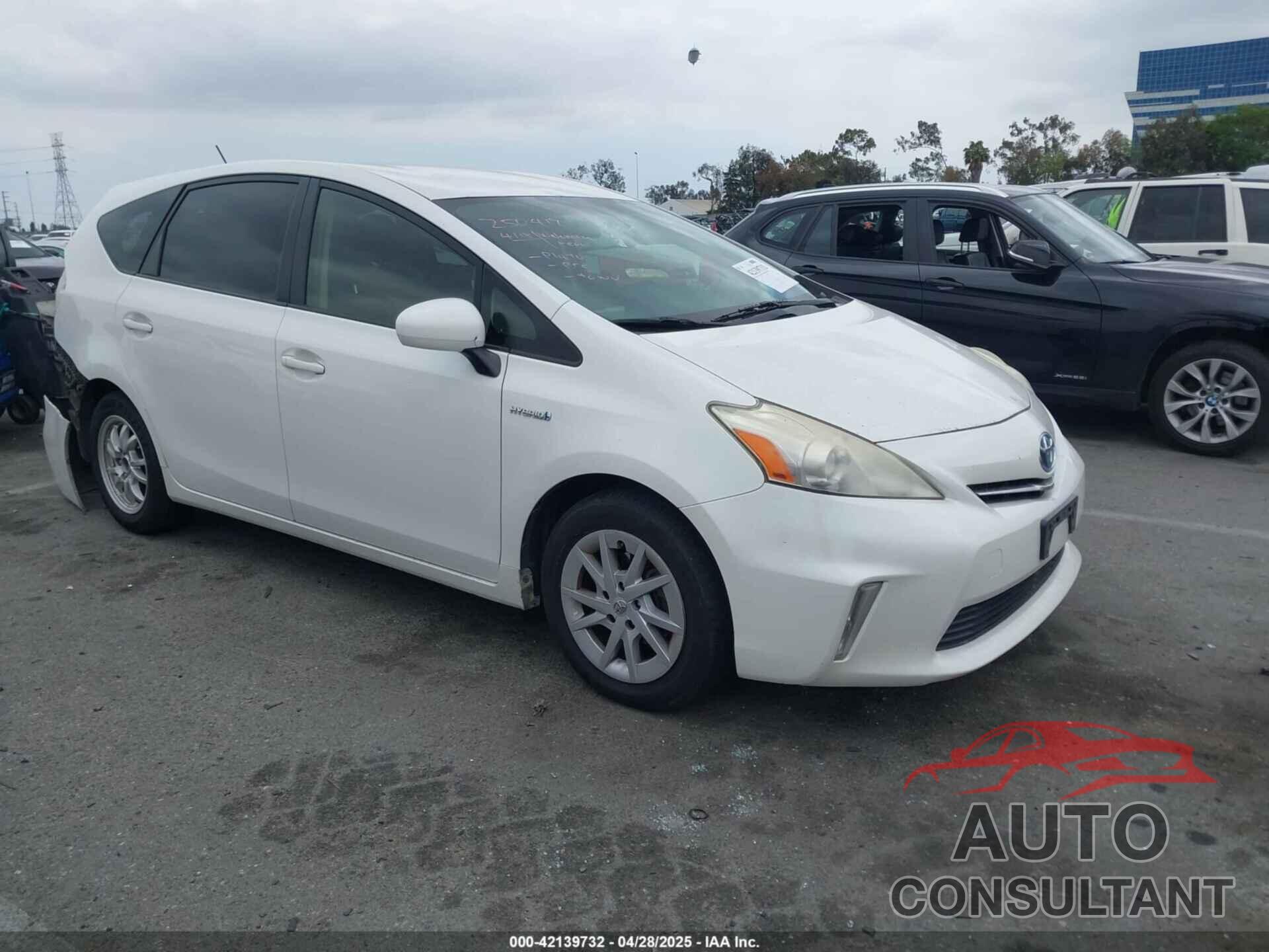 TOYOTA PRIUS V 2013 - JTDZN3EU6D3288536