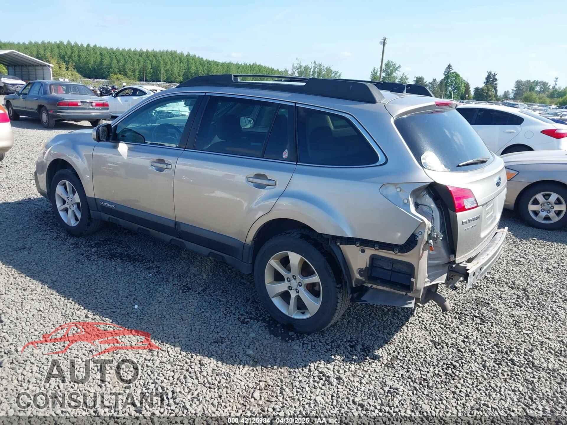 SUBARU OUTBACK 2014 - 4S4BRBCC4E3201983