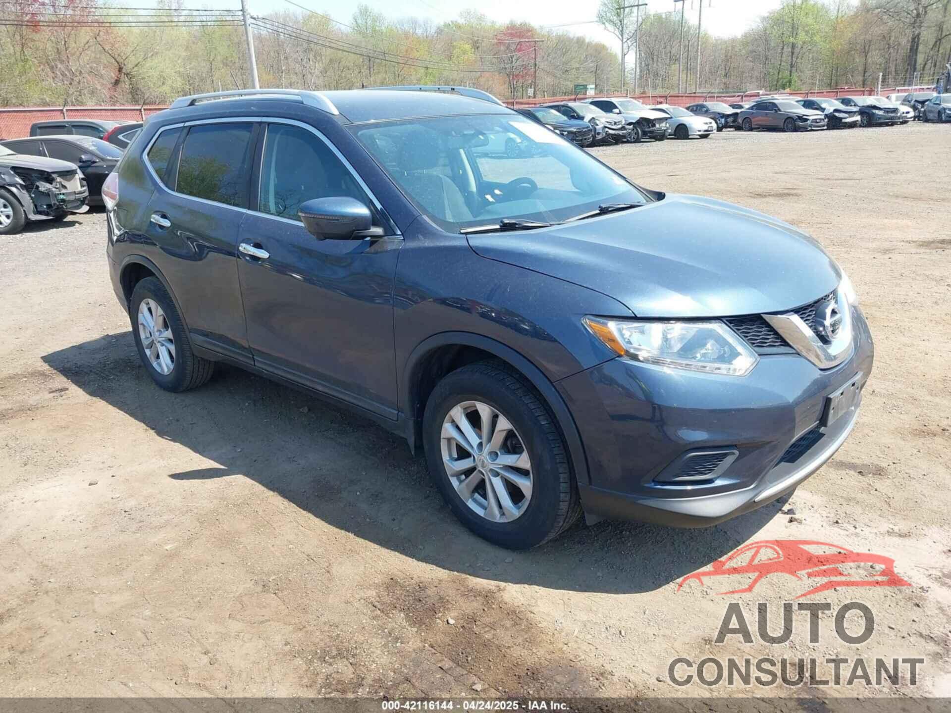 NISSAN ROGUE 2016 - KNMAT2MV7GP735279