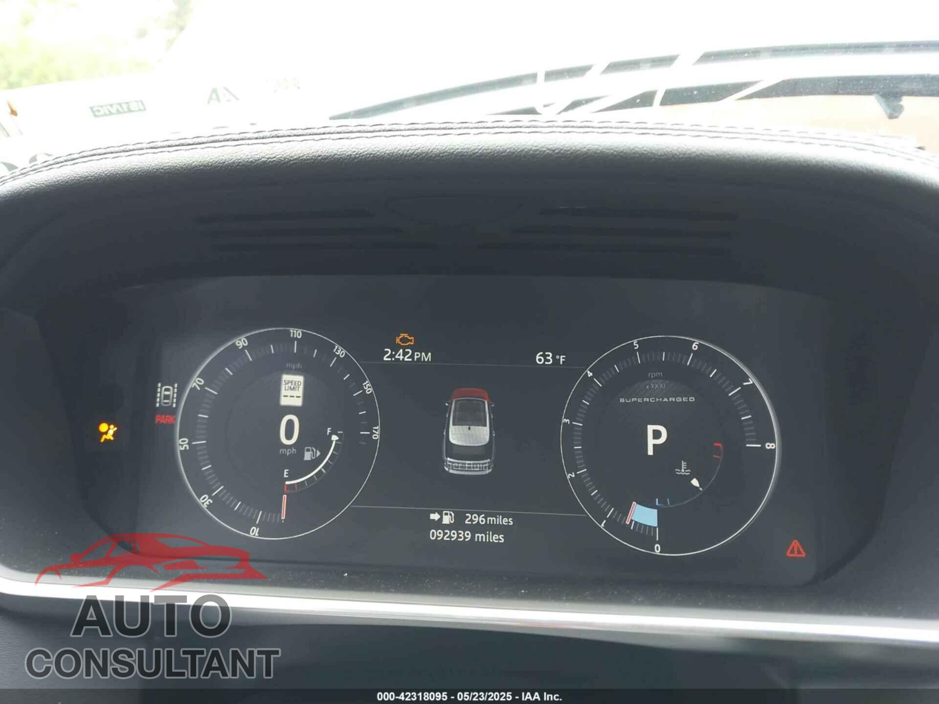 LAND ROVER RANGE ROVER 2017 - SALGS2FE3HA322802