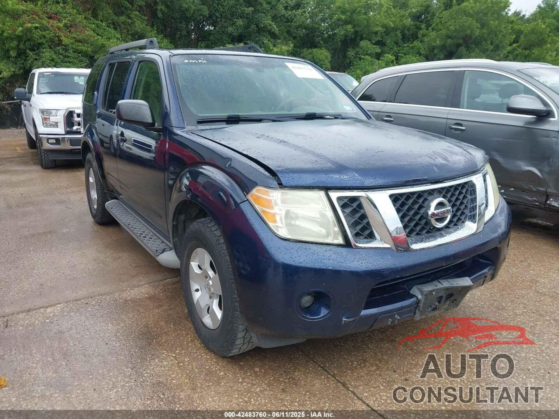 NISSAN PATHFINDER 2011 - 5N1AR1NNXBC603376