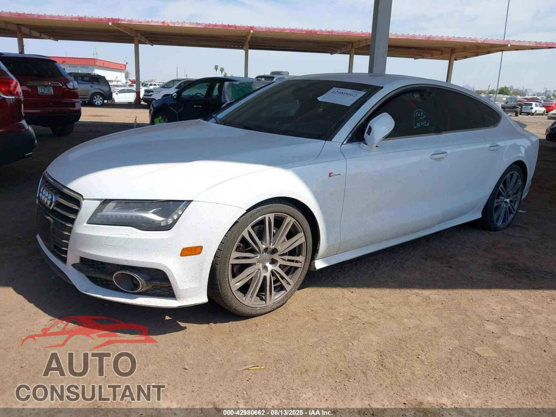 AUDI A7 2012 - WAUSGAFC1CN030964