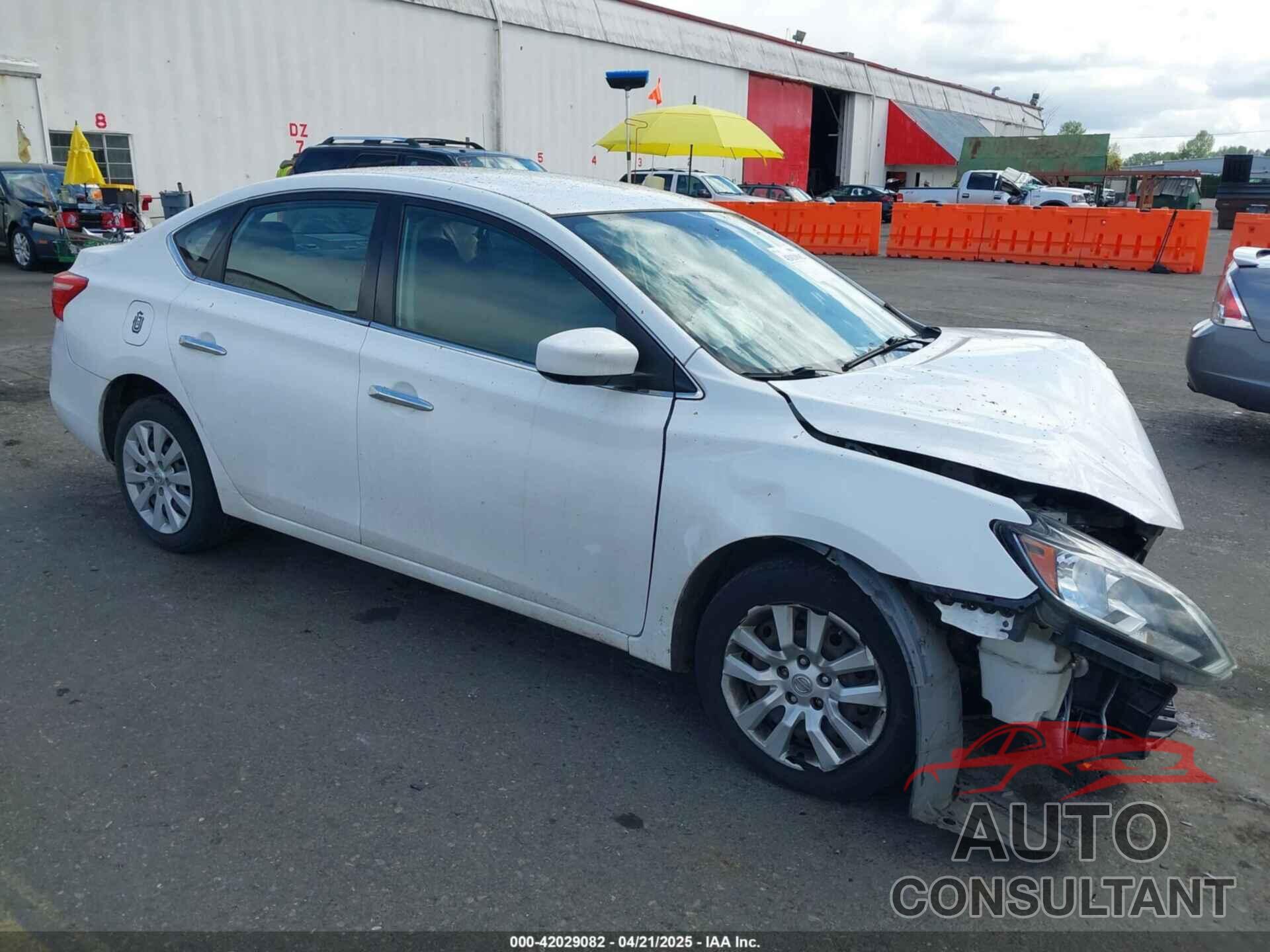 NISSAN SENTRA 2019 - 3N1AB7AP5KY227991
