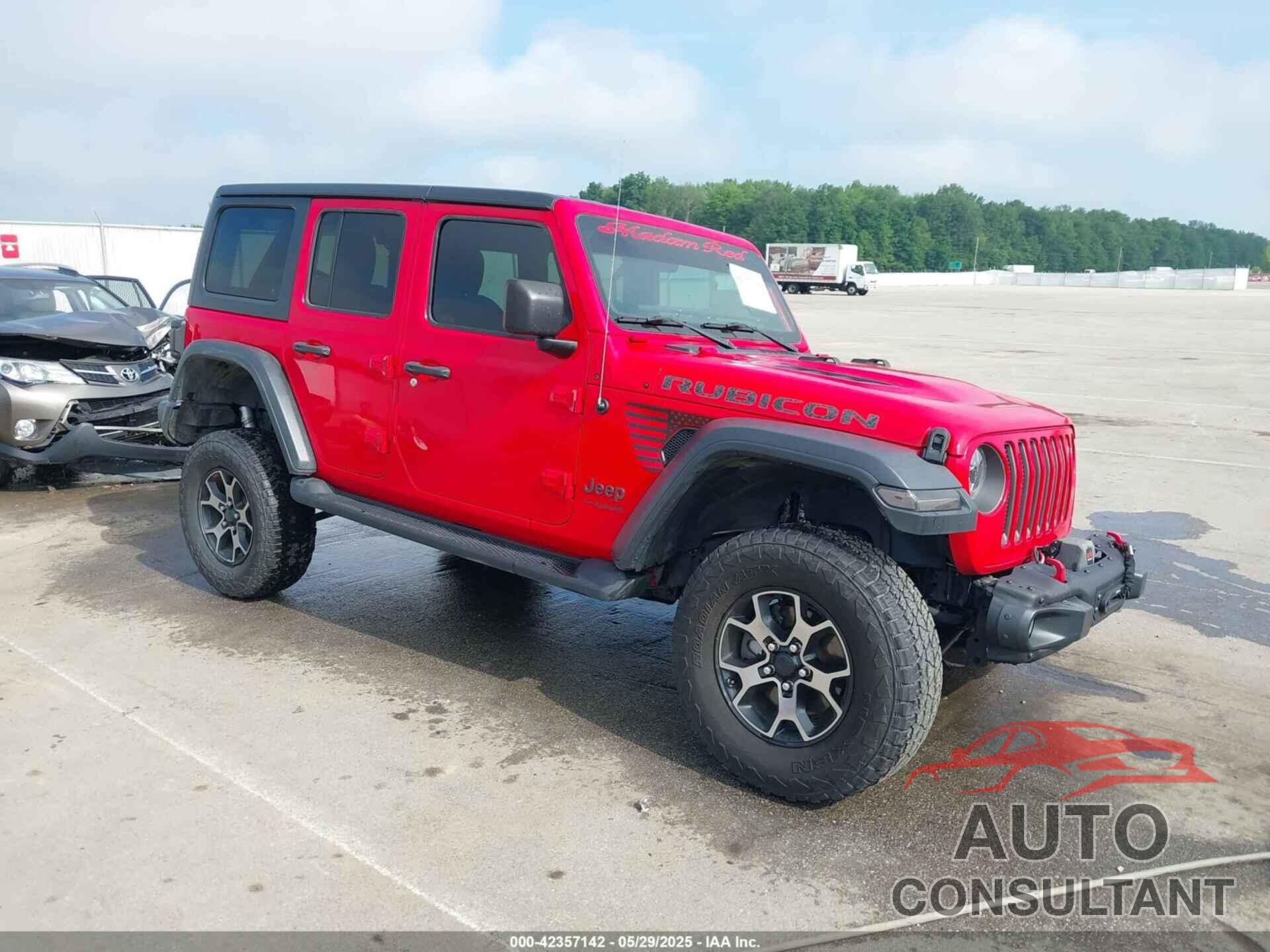 JEEP WRANGLER UNLIMITED 2018 - 1C4HJXFG6JW177115