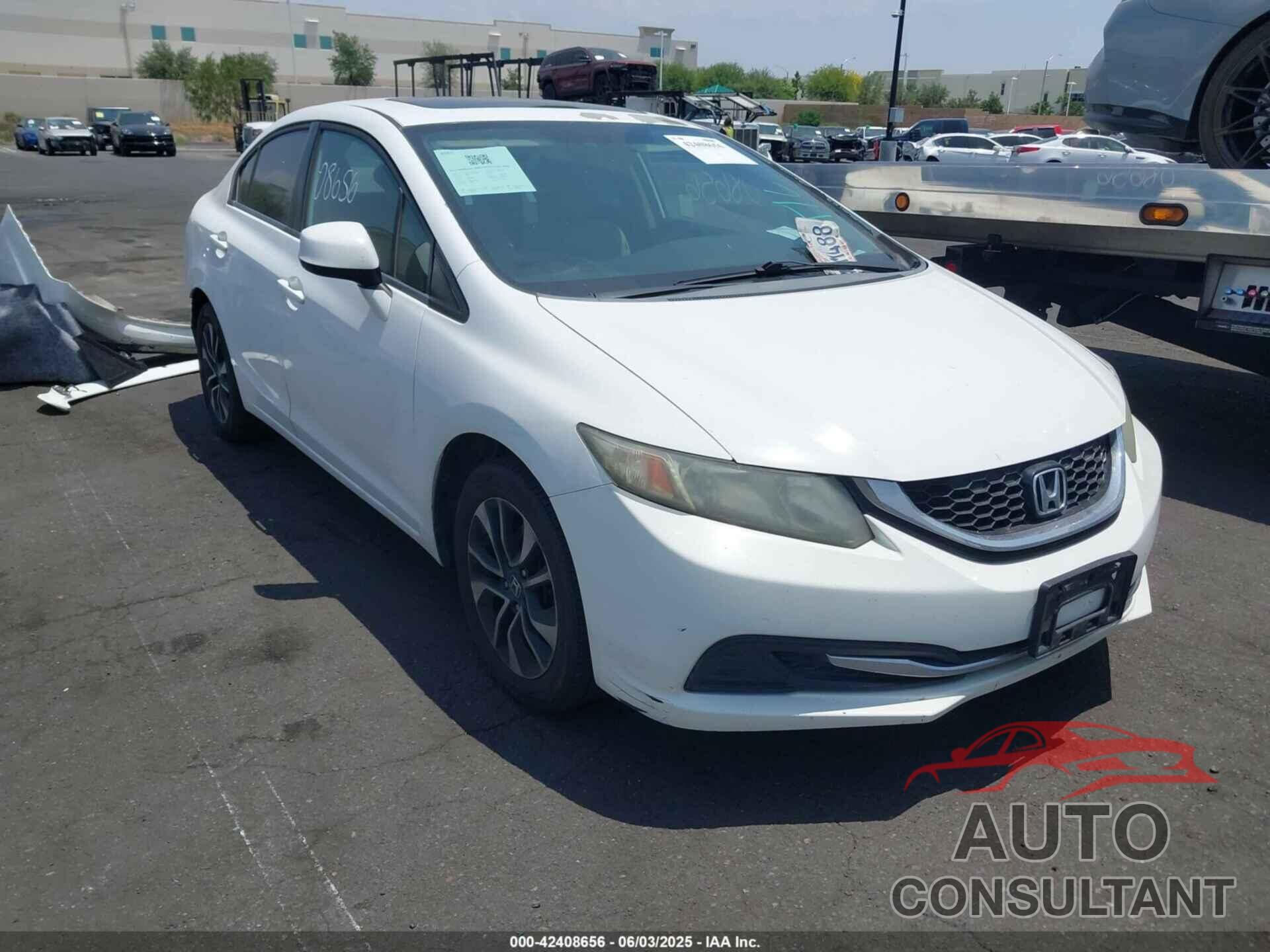 HONDA CIVIC 2013 - 19XFB2F87DE226434