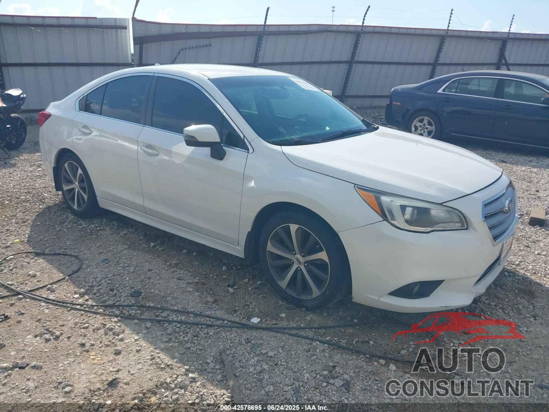 SUBARU LEGACY 2016 - 4S3BNBJ60G3018581