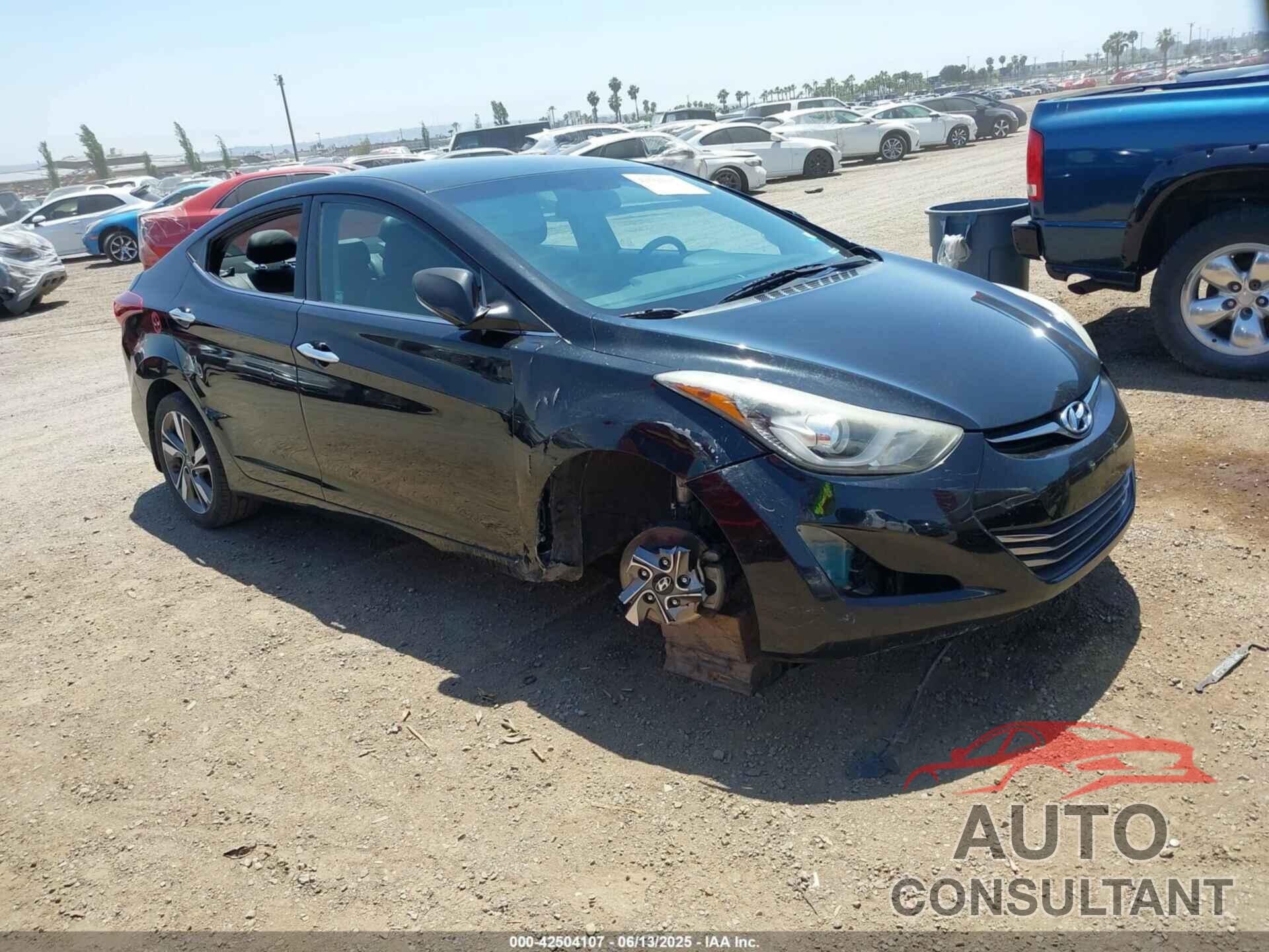 HYUNDAI ELANTRA 2014 - 5NPDH4AE0EH472608