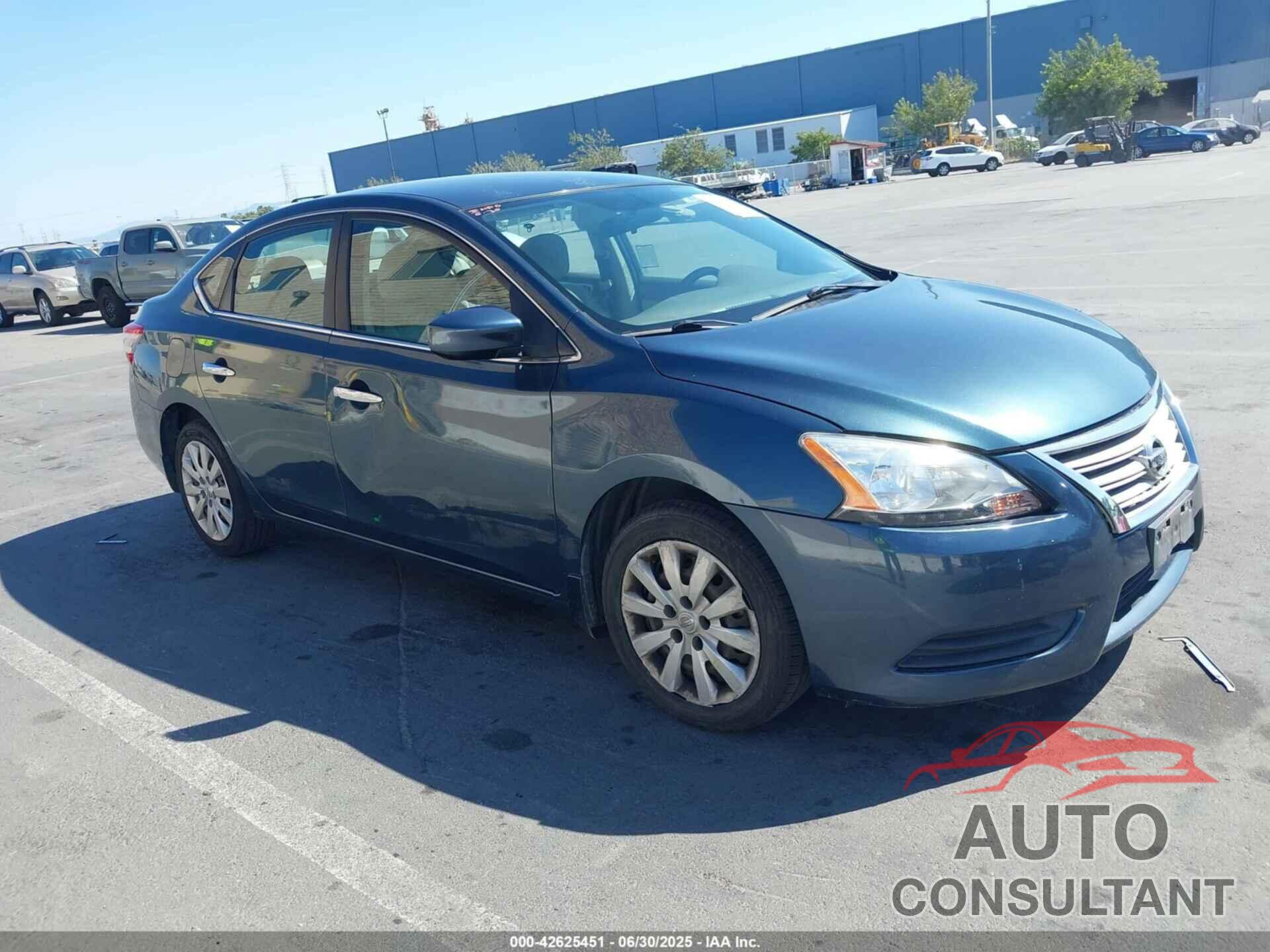NISSAN SENTRA 2014 - 3N1AB7AP3EY217349