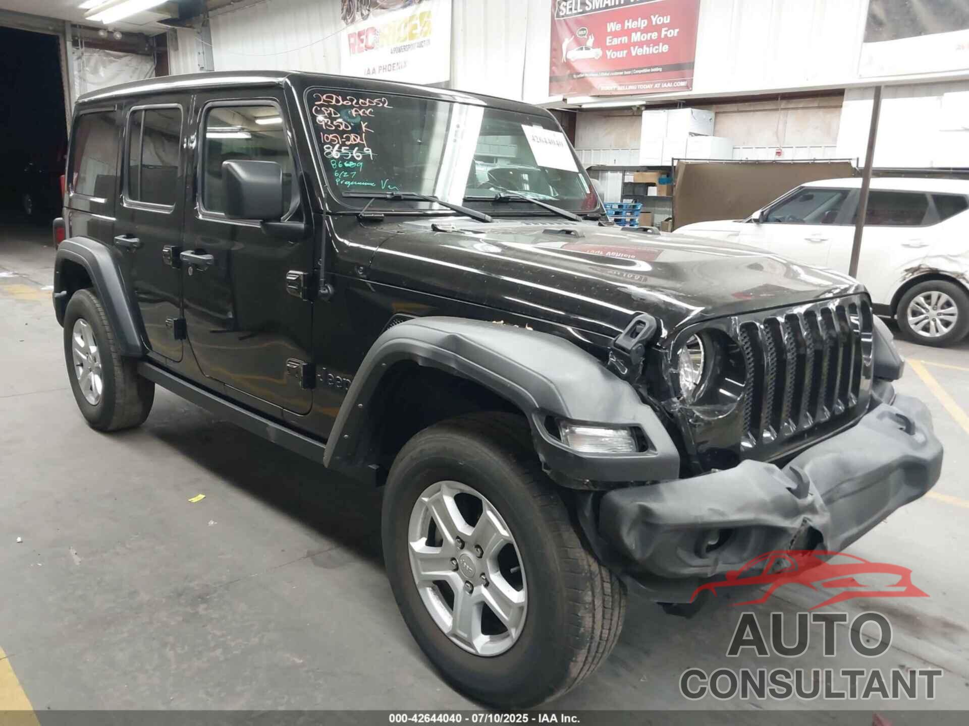 JEEP WRANGLER UNLIMITED 2022 - 1C4HJXDNXNW239350