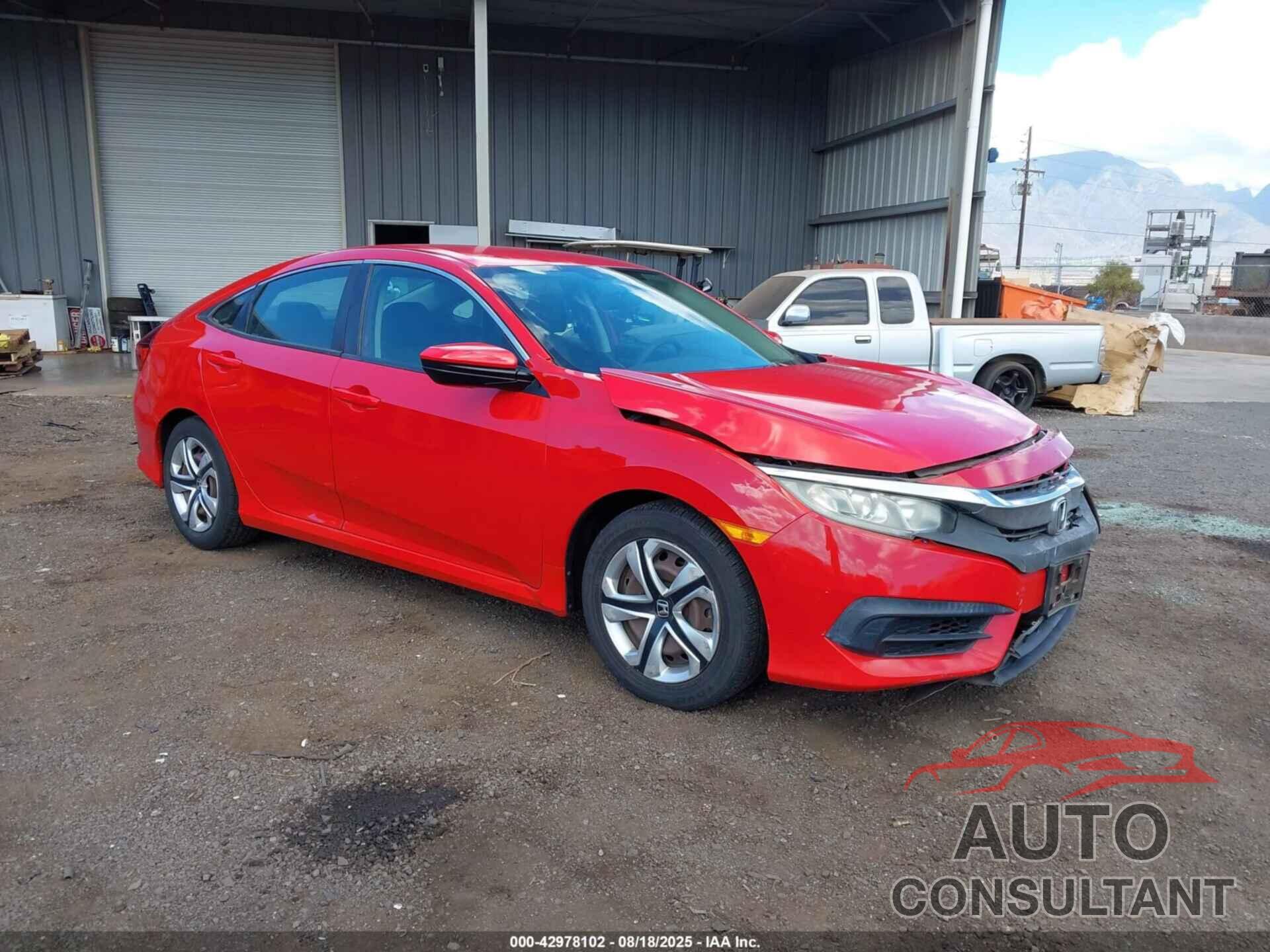 HONDA CIVIC 2016 - 2HGFC2F5XGH527504