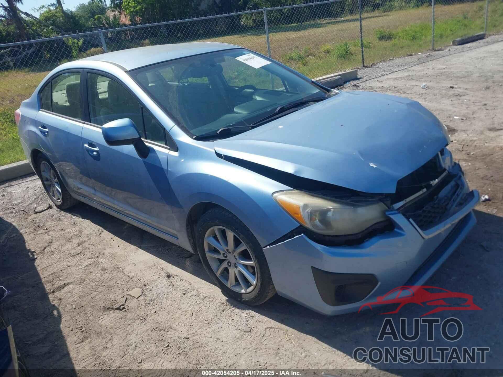 SUBARU IMPREZA 2012 - JF1GJAC64CH017848