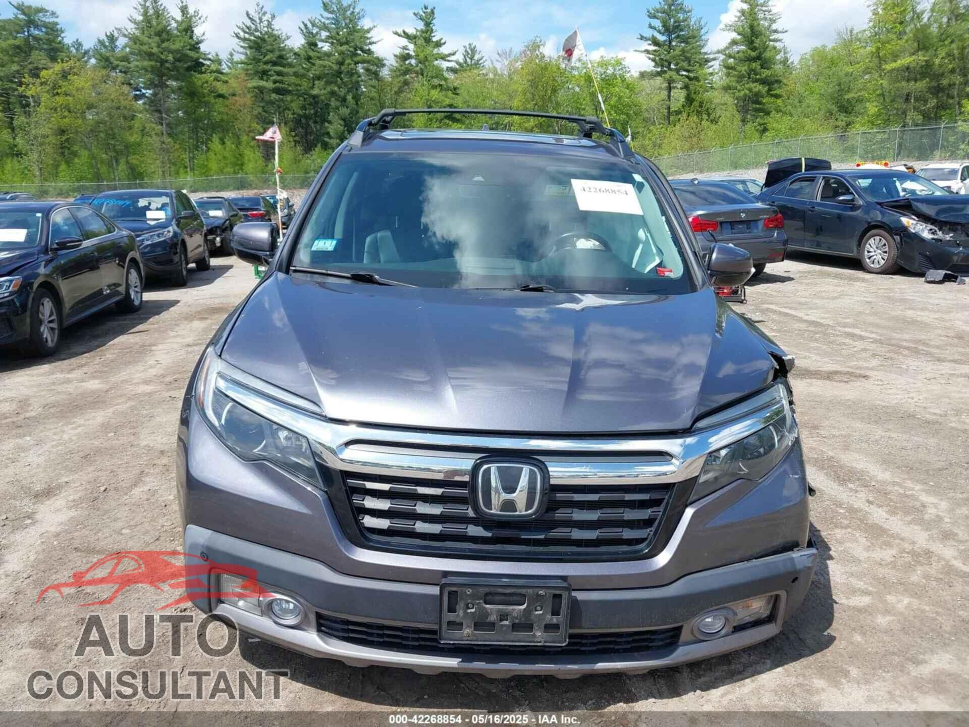 HONDA RIDGELINE 2017 - 5FPYK3F77HB003274