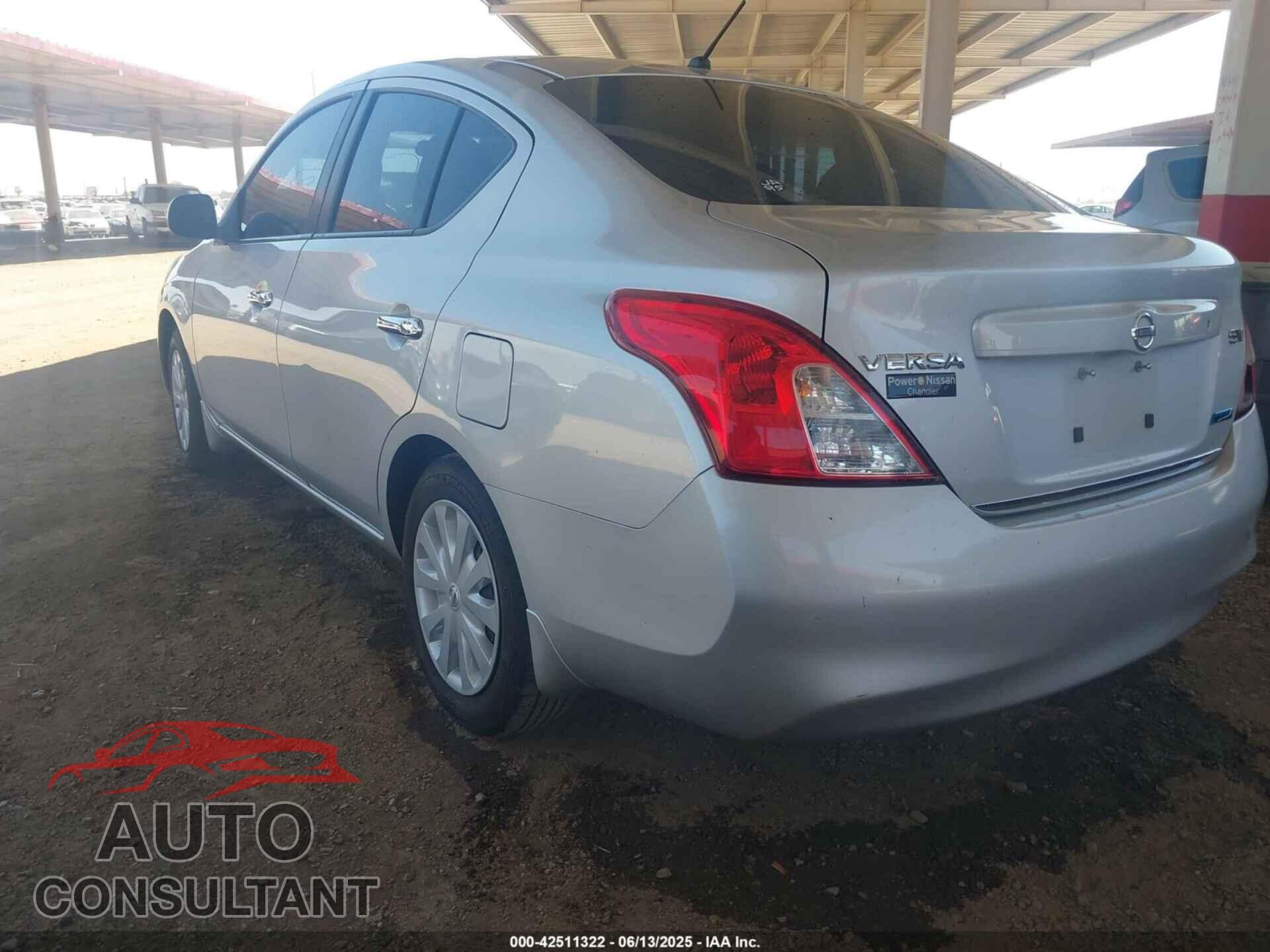 NISSAN VERSA 2012 - 3N1CN7AP4CL908321