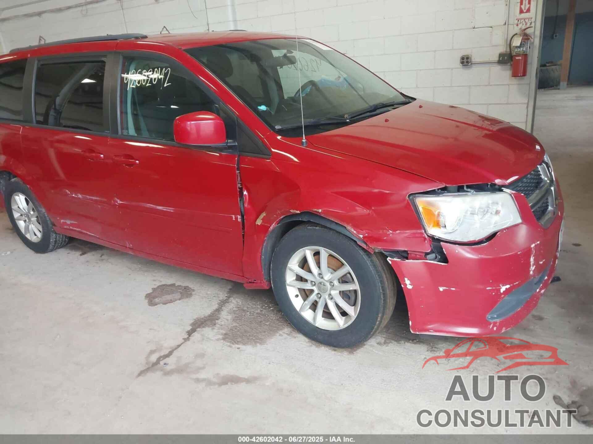 DODGE GRAND CARAVAN 2013 - 2C4RDGCG7DR537943