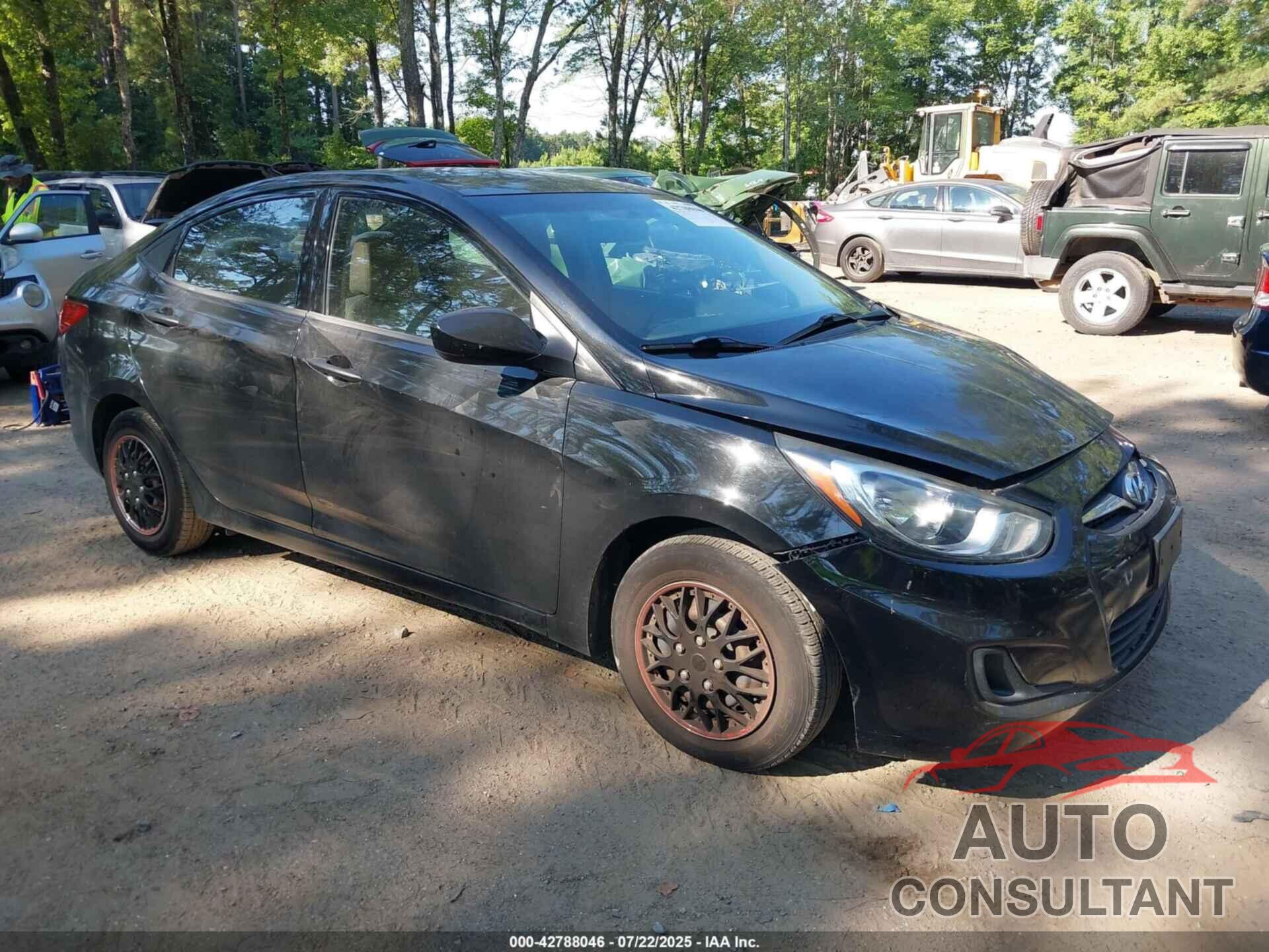 HYUNDAI ACCENT 2012 - KMHCT4AEXCU056106