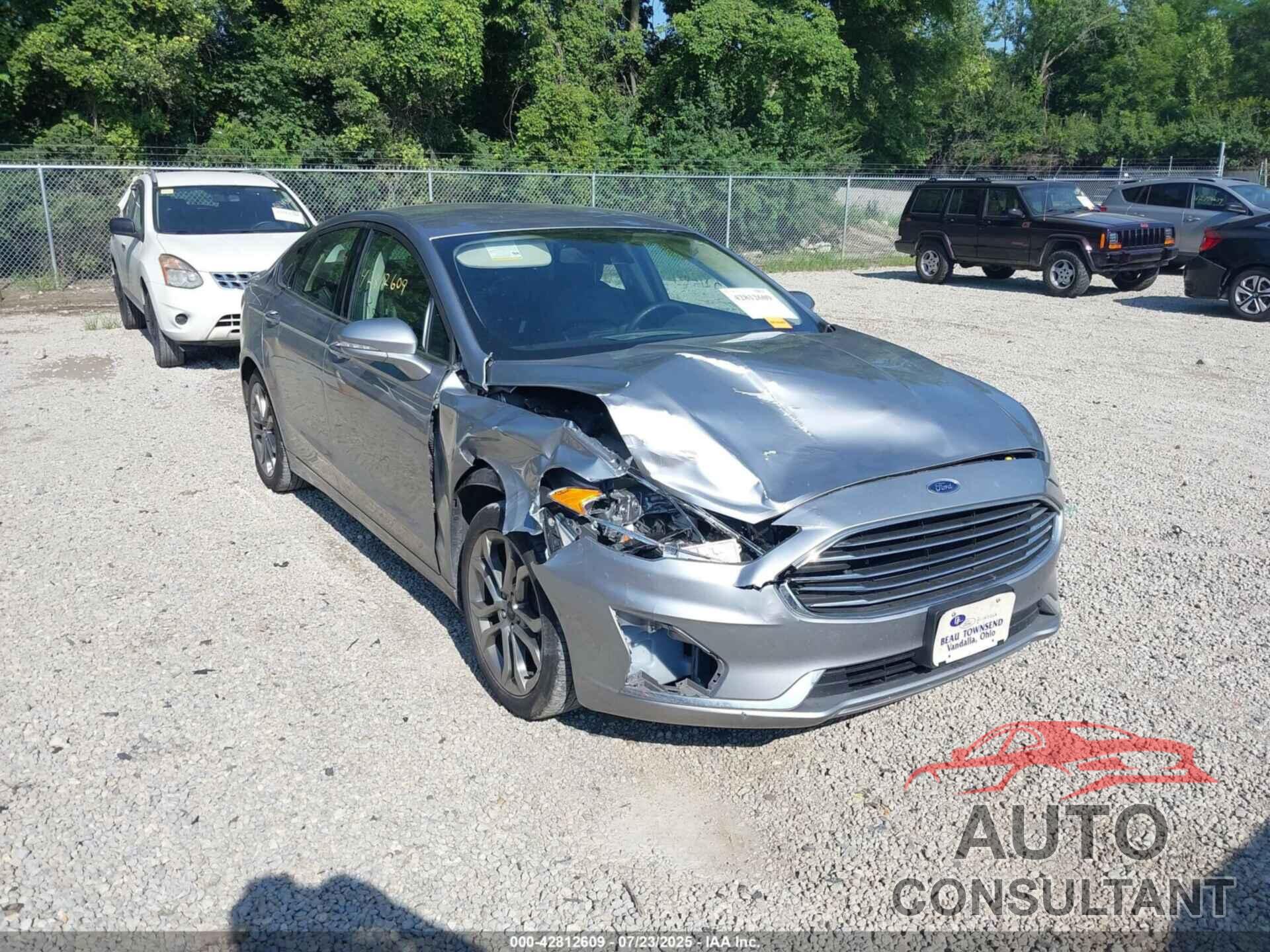 FORD FUSION 2020 - 3FA6P0CD3LR193405