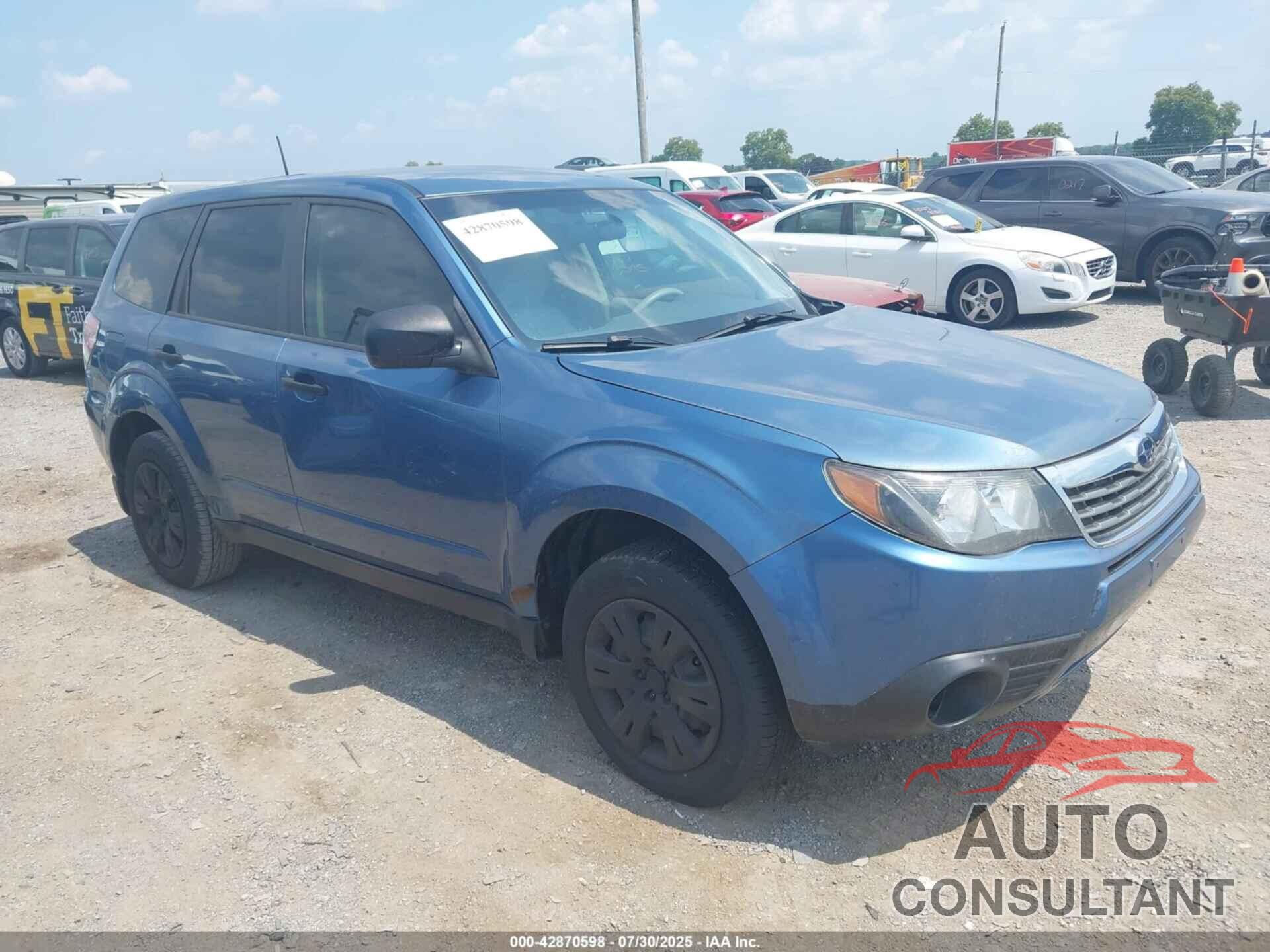 SUBARU FORESTER 2009 - JF2SH61659H755099