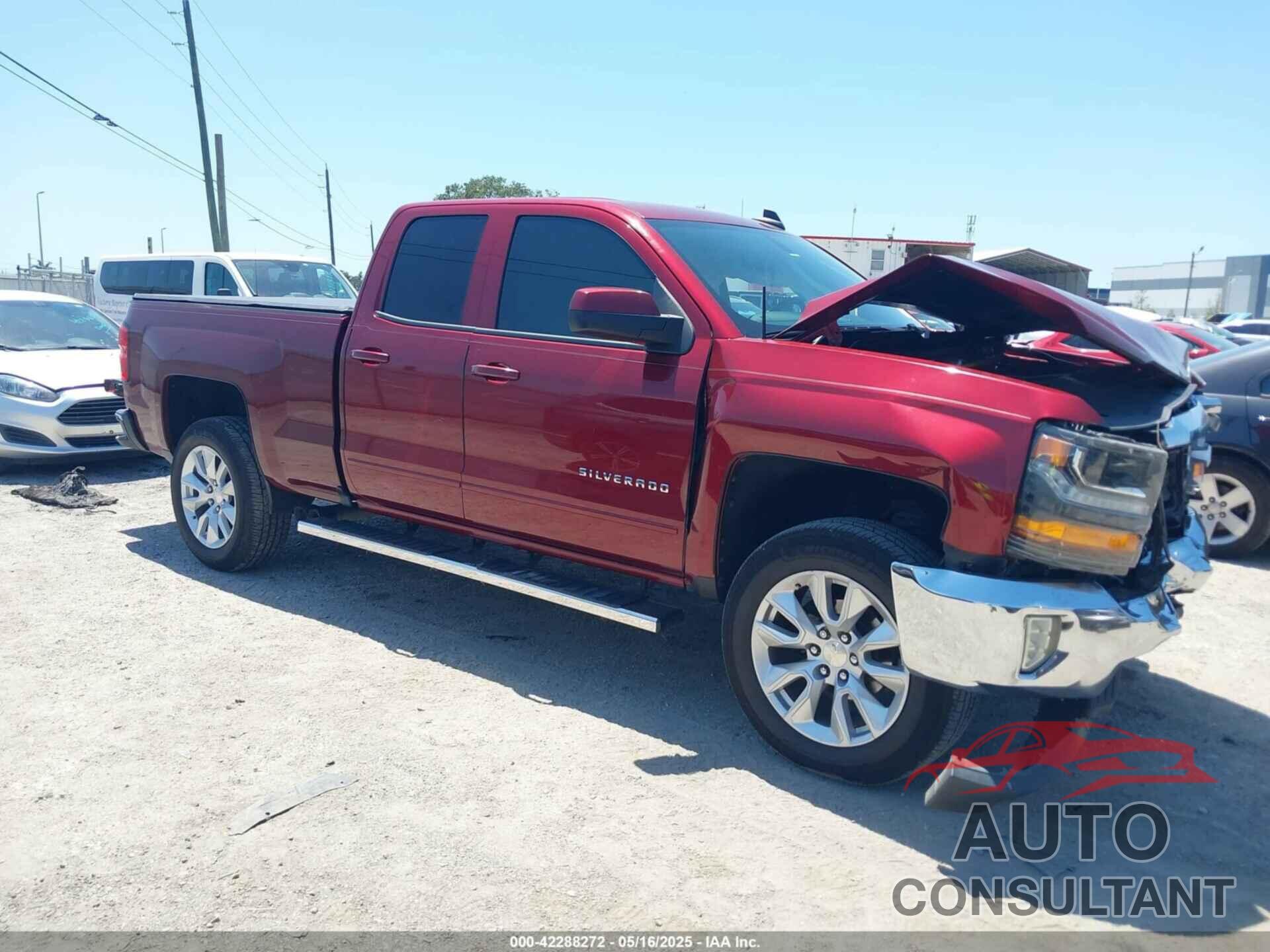 CHEVROLET SILVERADO 1500 2017 - 1GCRCREC4HZ278543