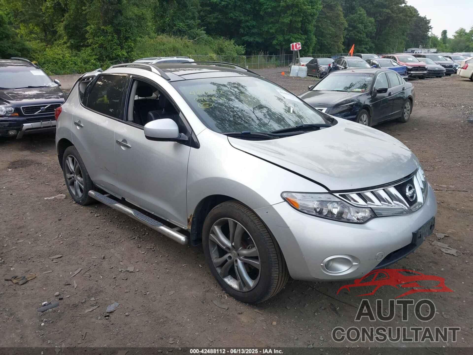 NISSAN MURANO 2009 - JN8AZ18W79W143695
