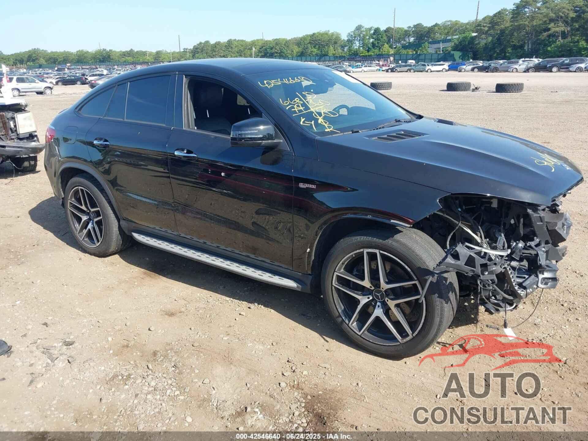 MERCEDES-BENZ AMG GLE 43 COUPE 2019 - 4JGED6EB0KA152666