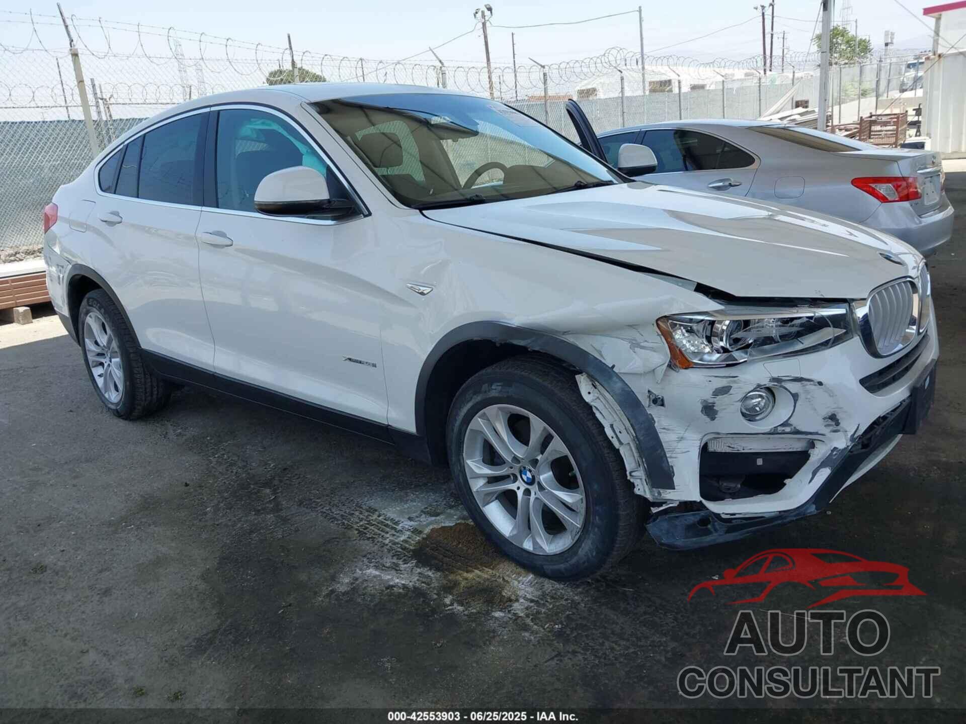 BMW X4 2015 - 5UXXW3C5XF0M89259
