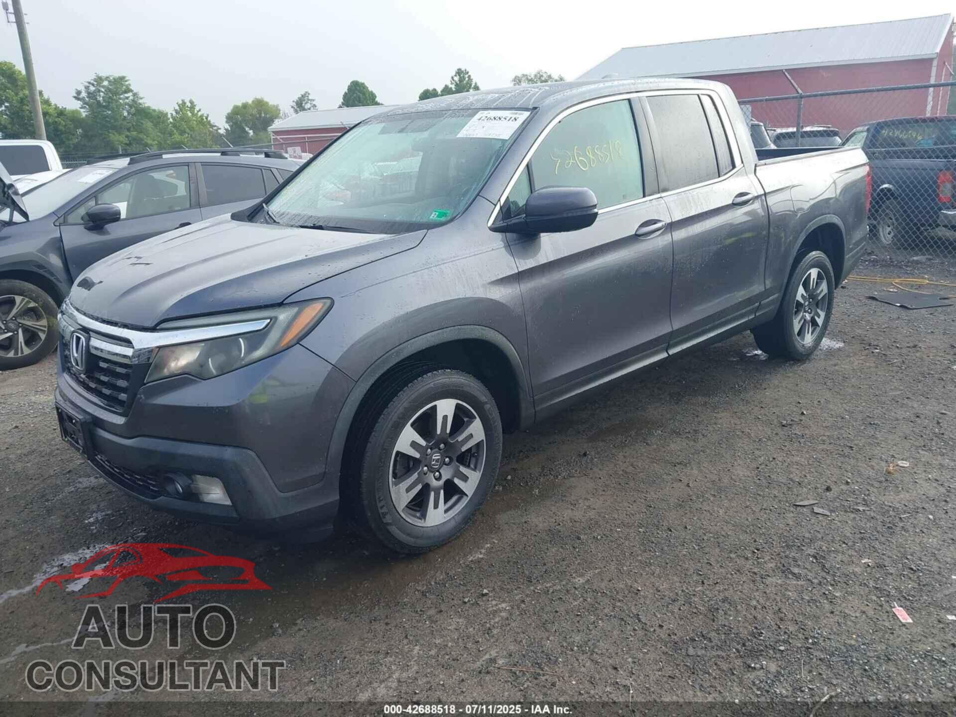 HONDA RIDGELINE 2017 - 5FPYK3F52HB032017